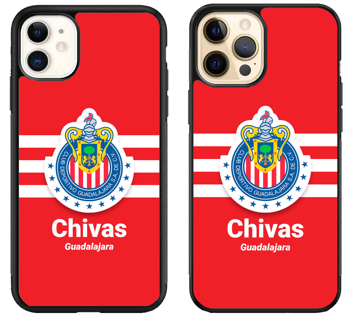 Club Chivas De Guadalajara Logo iPhone 12 | 12 Mini | 12 Pro | 12 Pro Max Case