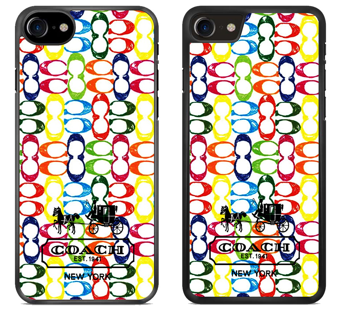 Coach Colorfull Logo iPhone SE 2020 | iPhone SE 2022 Case