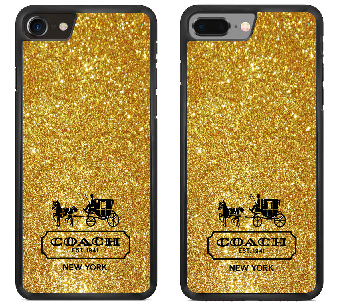 Coach Golden Sparkly iPhone 8 | iPhone 8 Plus Case