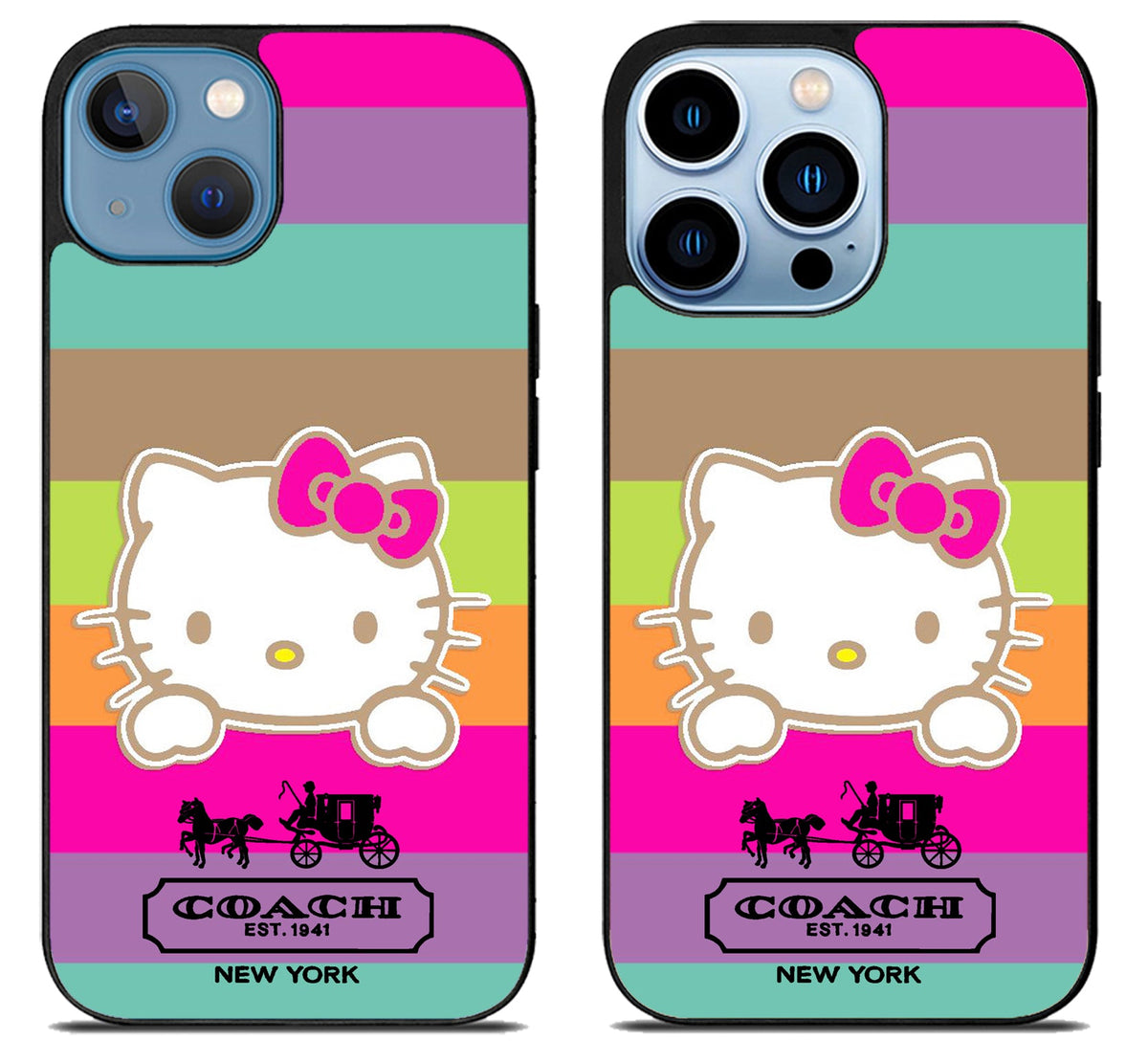 Coach Hello Kitty iPhone 13 | 13 Mini | 13 Pro | 13 Pro Max Case