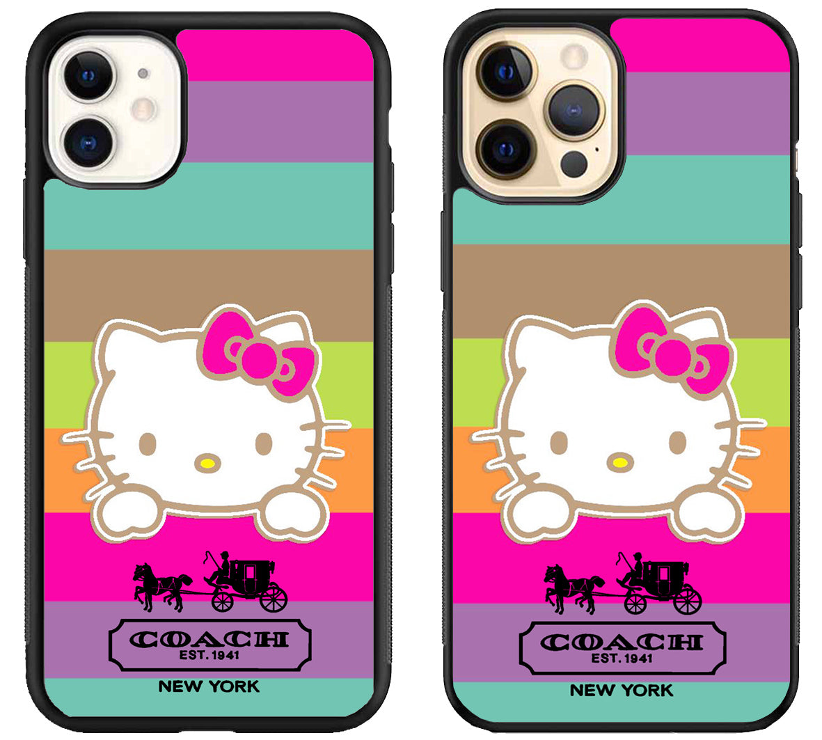 Coach Hello Kitty iPhone 12 | 12 Mini | 12 Pro | 12 Pro Max Case