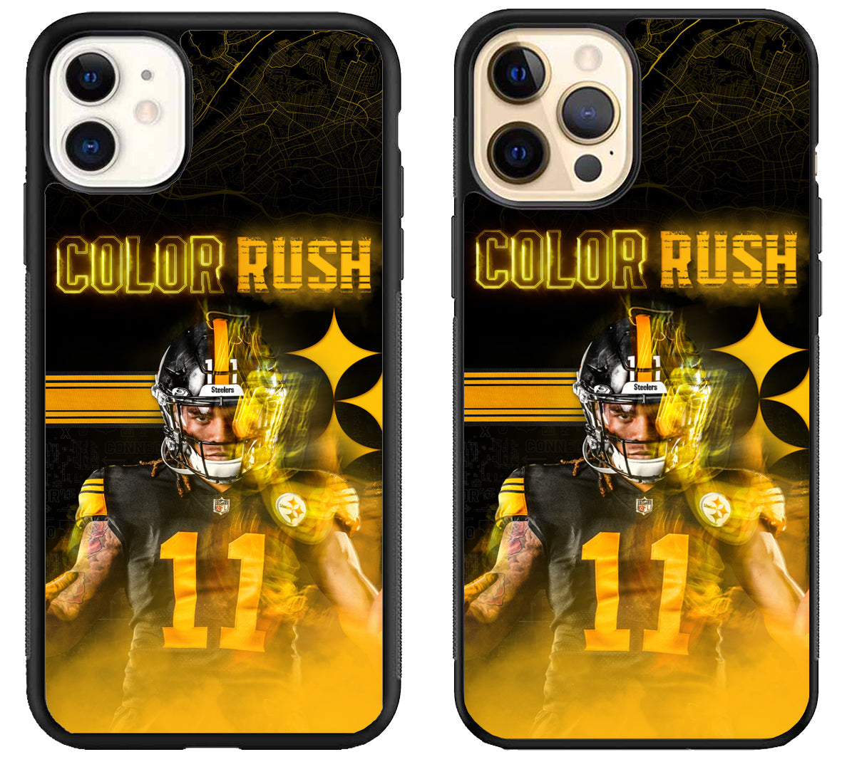 Color Rush Pittsburgh Steelers iPhone 12 | 12 Mini | 12 Pro | 12 Pro Max Case
