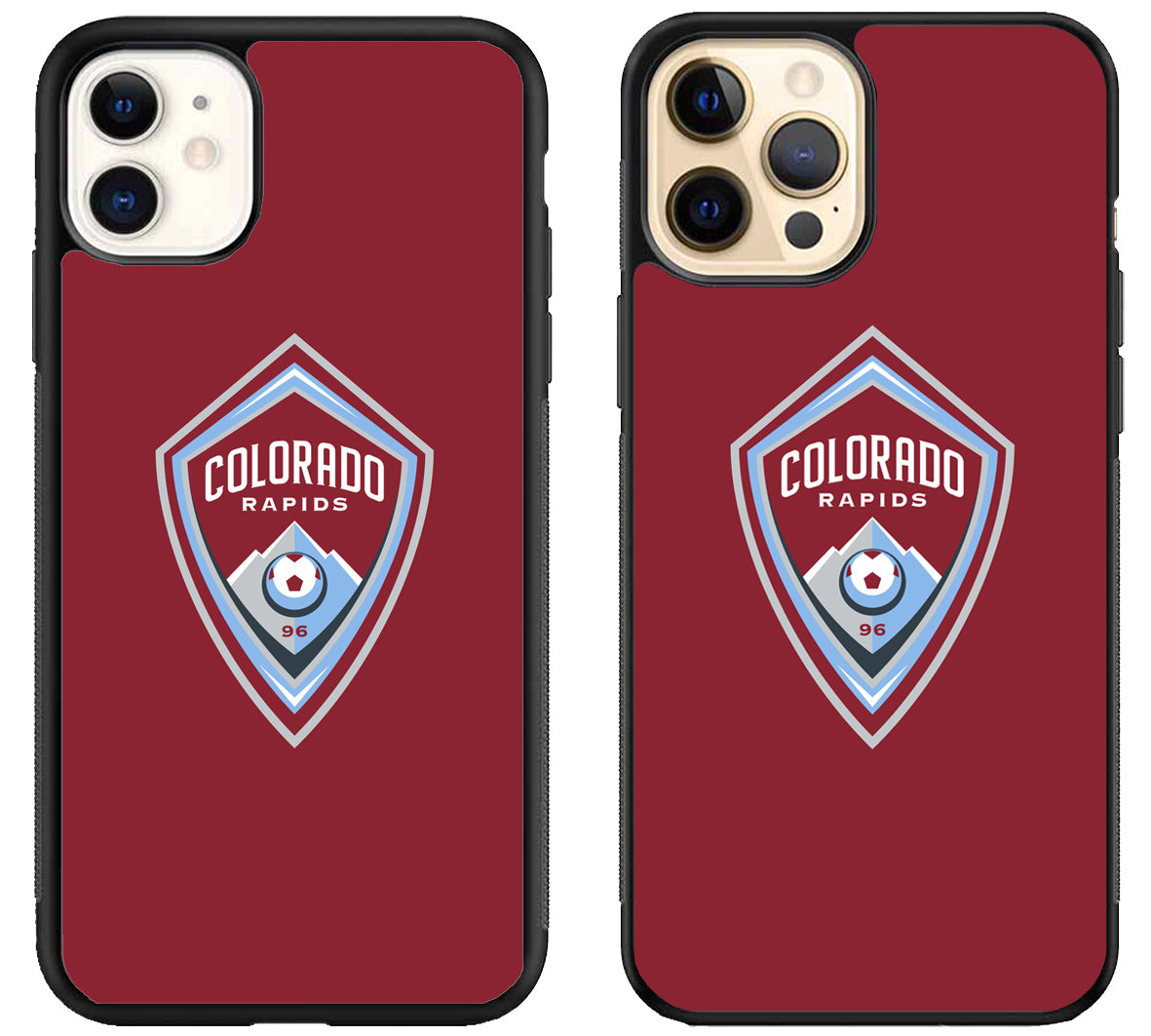 Colorado Rapids Logo Red iPhone 12 | 12 Mini | 12 Pro | 12 Pro Max Case
