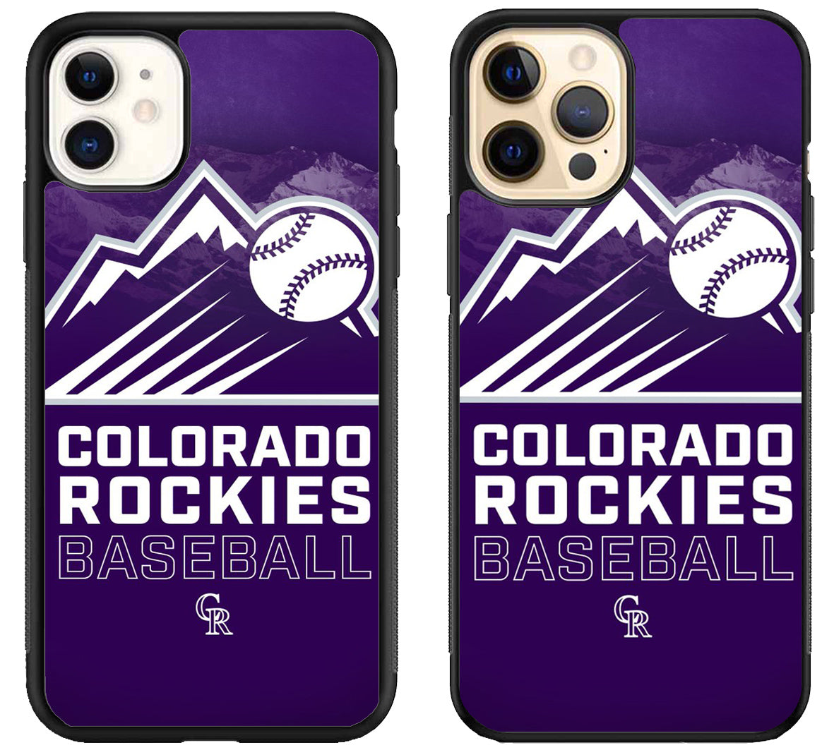 Colorado Rockies Baseball iPhone 12 | 12 Mini | 12 Pro | 12 Pro Max Case
