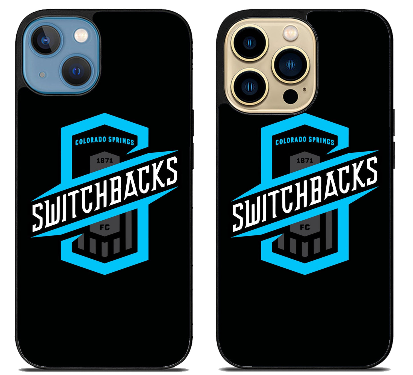 Colorado Springs Switchbacks Logo iPhone 14 | 14 Plus | 14 Pro | 14 Pro Max Case