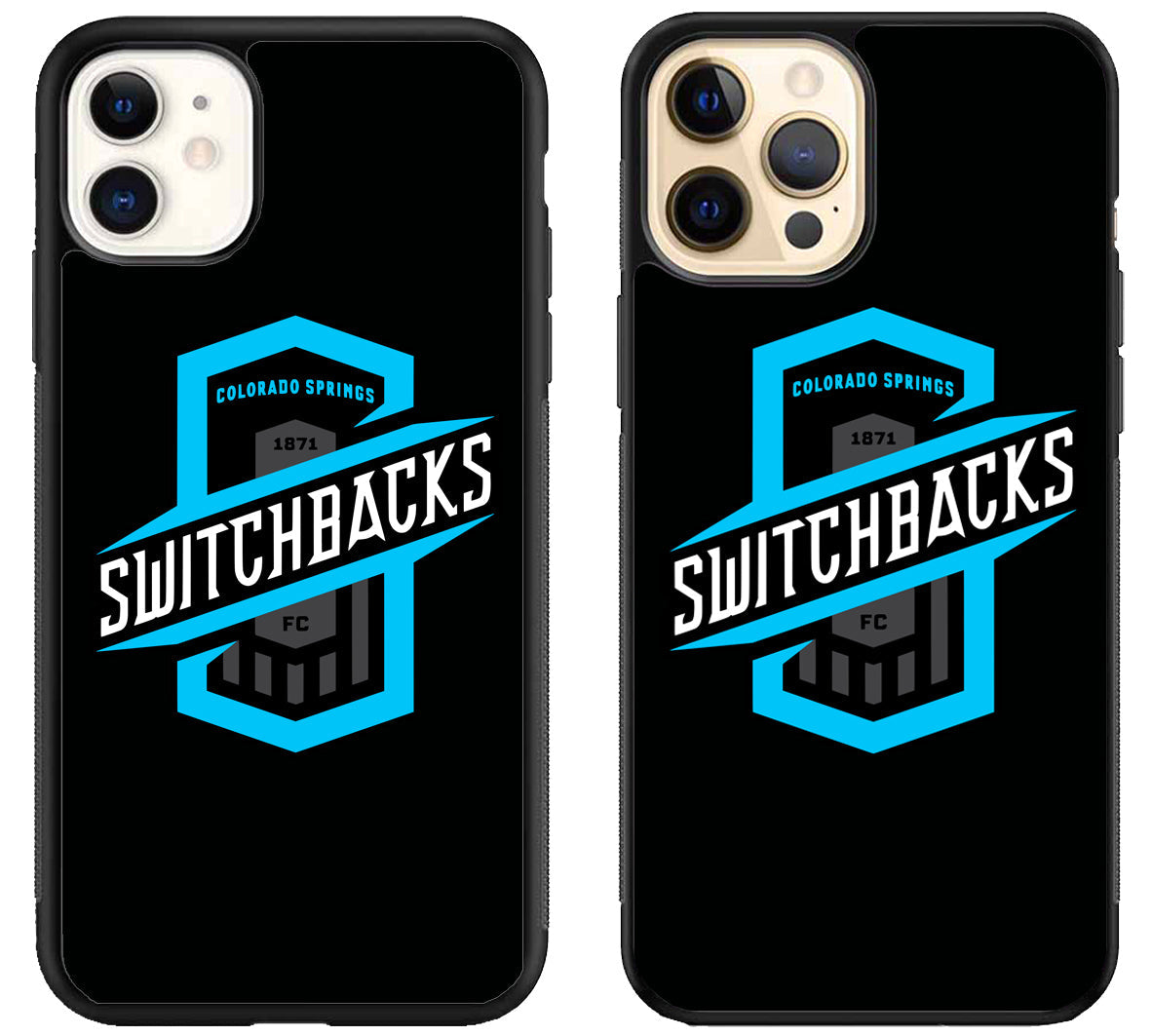 Colorado Springs Switchbacks Logo iPhone 12 | 12 Mini | 12 Pro | 12 Pro Max Case