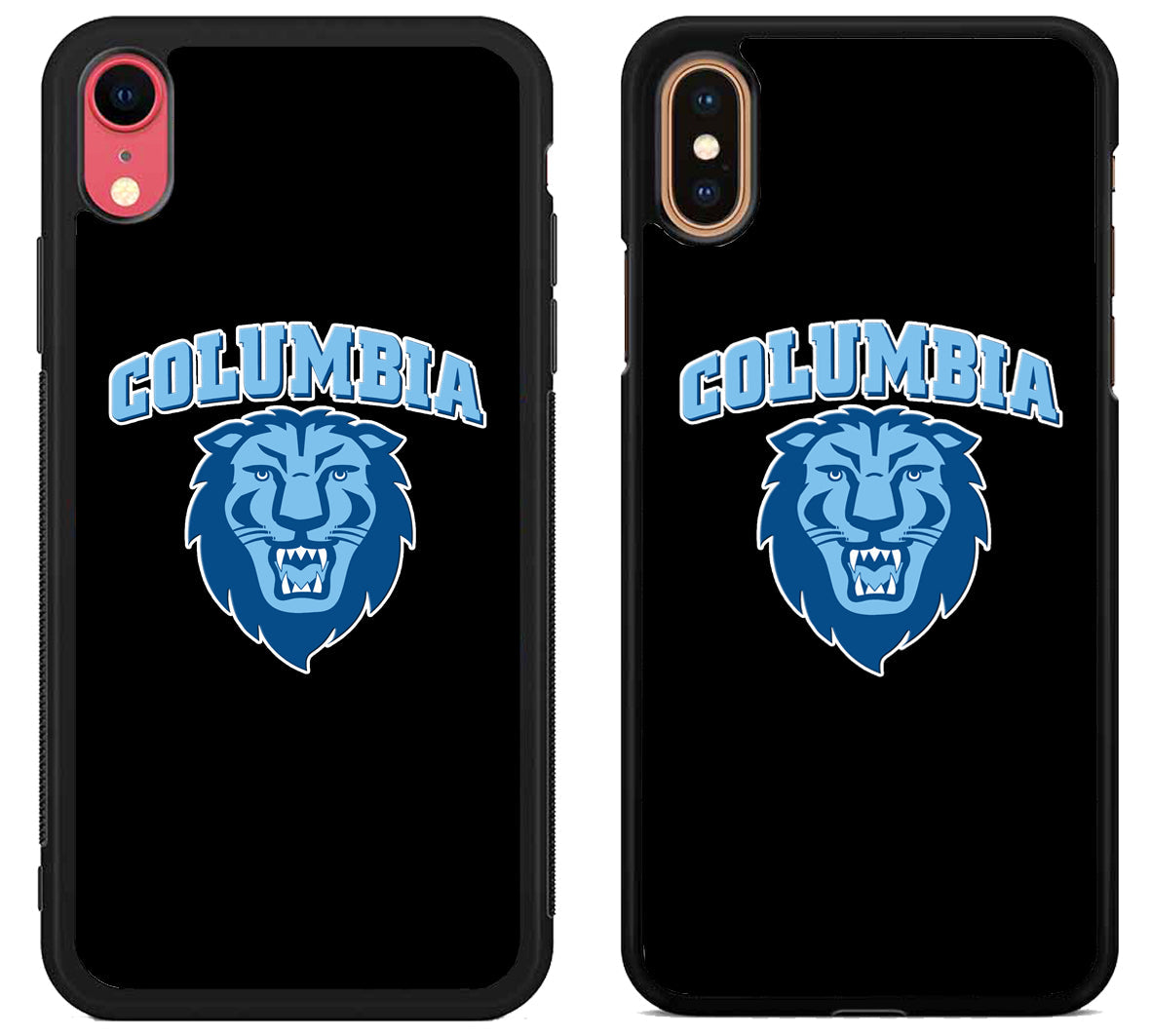 Columbia Lions Black iPhone X | Xs | Xr | Xs Max Case