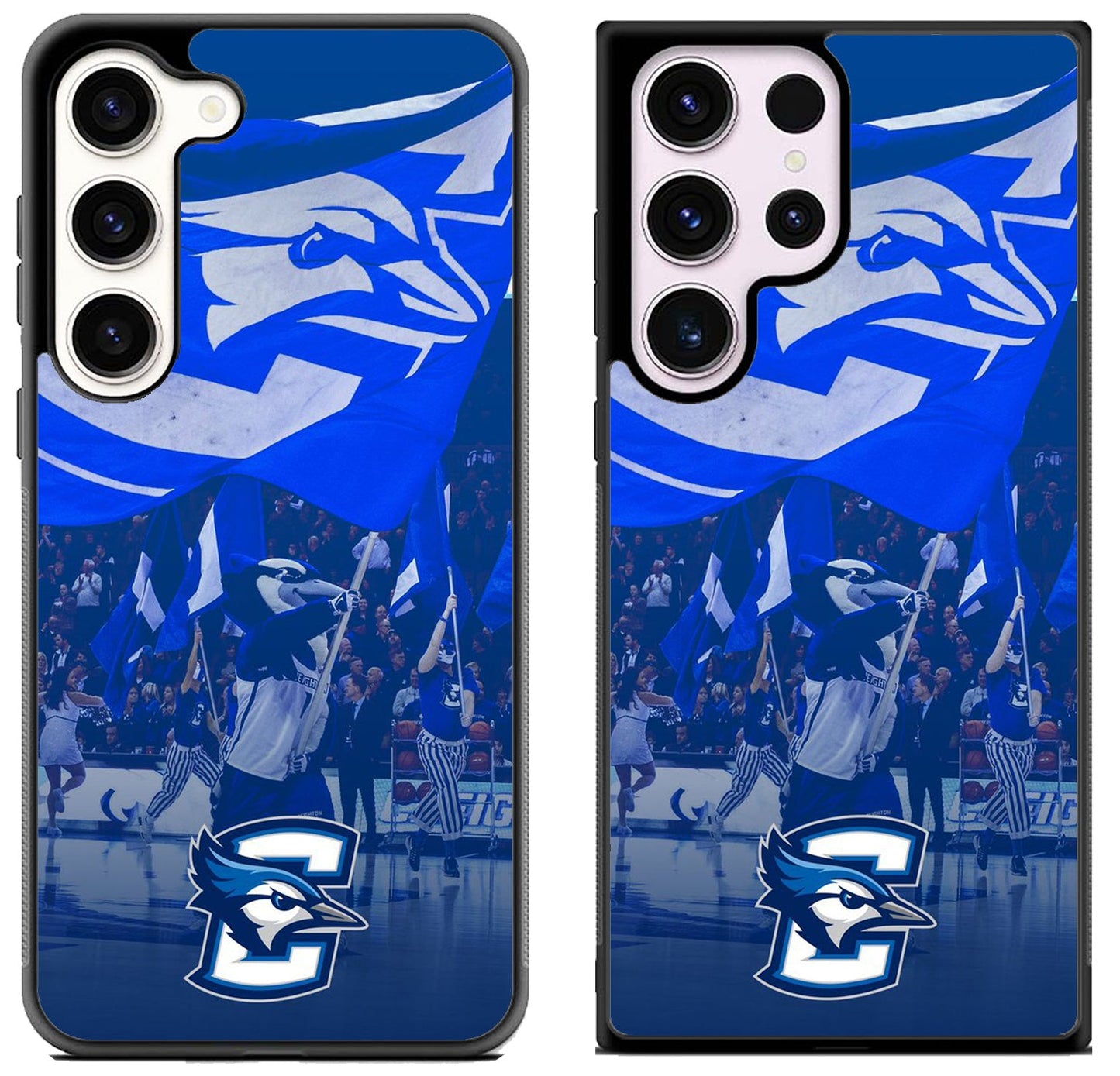 Creighton Bluejays Background Samsung Galaxy S23 | S23+ | S23 Ultra Case