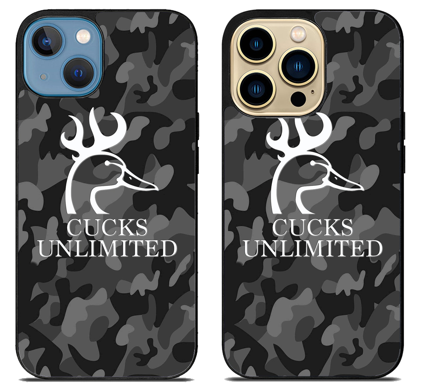 Cuck Unlimited Camo iPhone 14 | 14 Plus | 14 Pro | 14 Pro Max Case