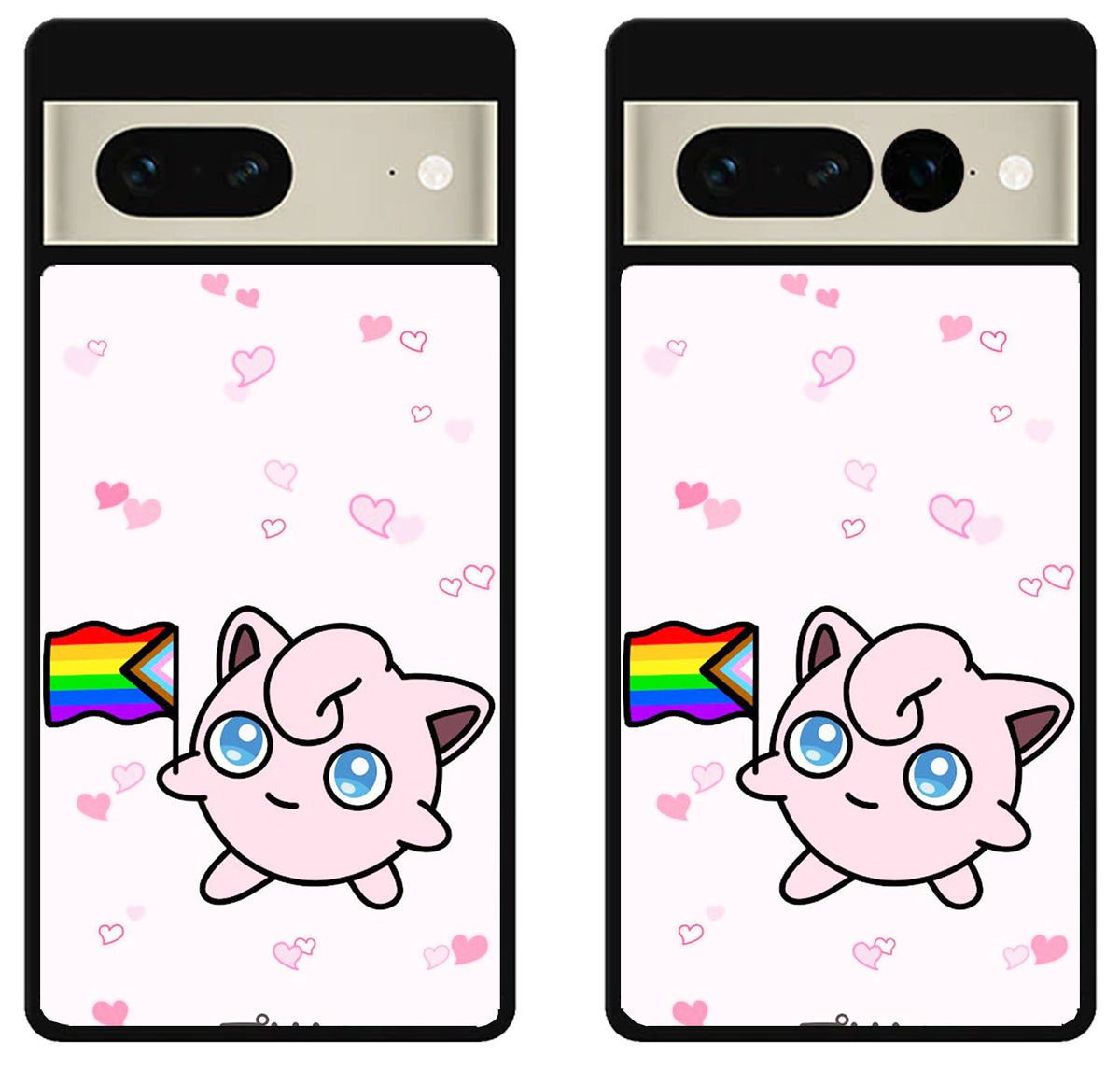 Cute Jigglypuff Pokemon Google Pixel 7 | 7 Pro Case