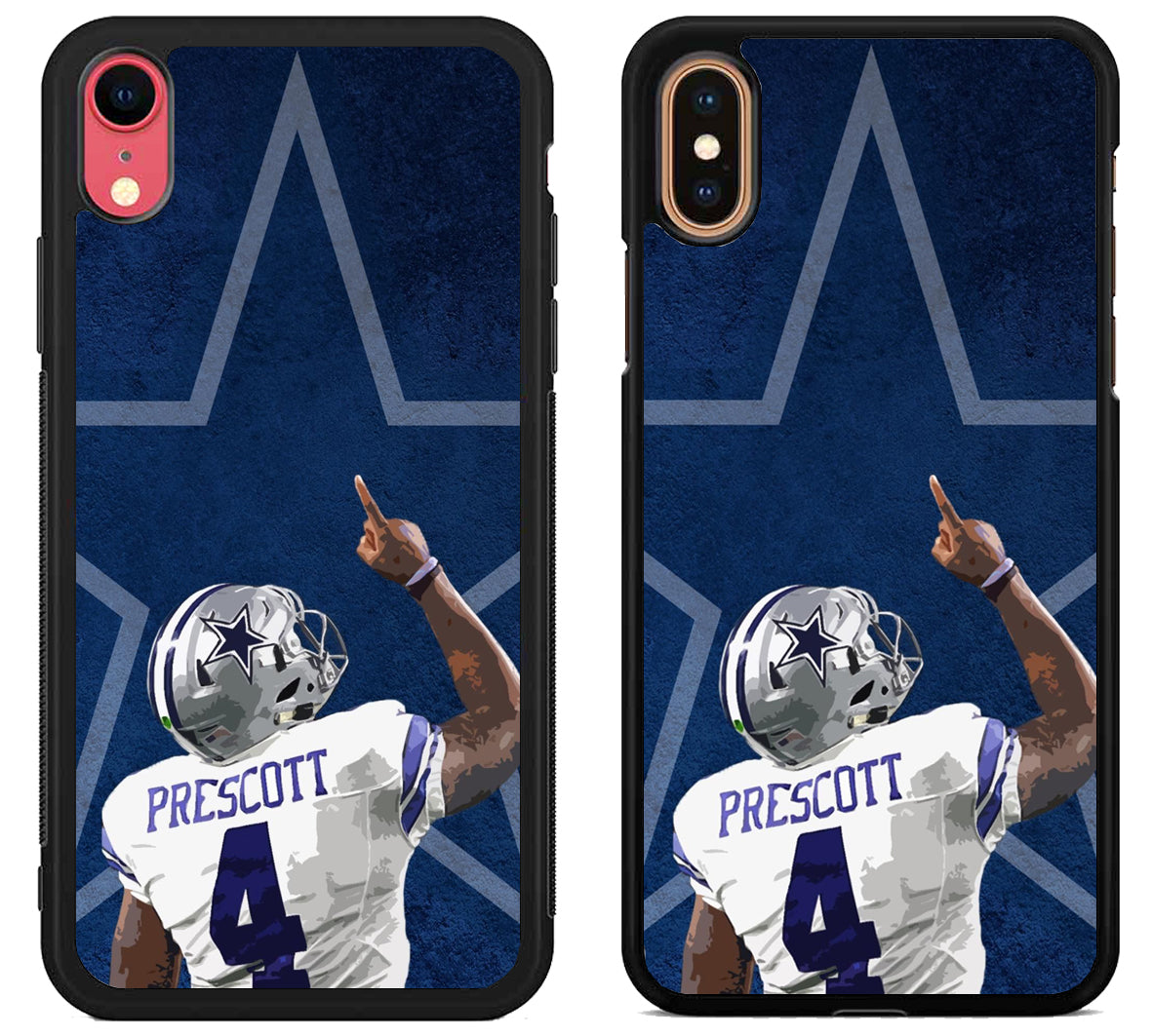 Dak Prescott Dallas Cowboys Background iPhone X | XS | XR | XS Max Case