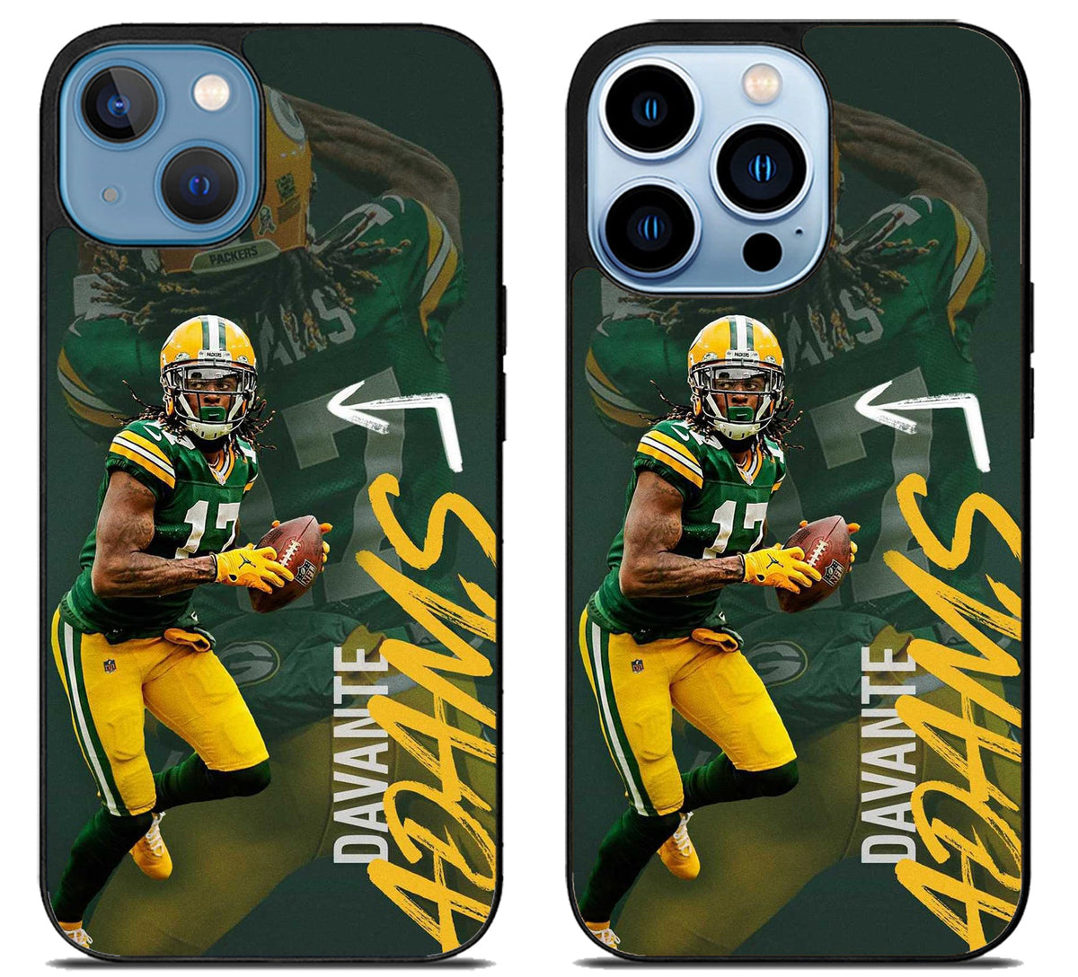 Davante Adams Background iPhone 13 | 13 Mini | 13 Pro | 13 Pro Max Case