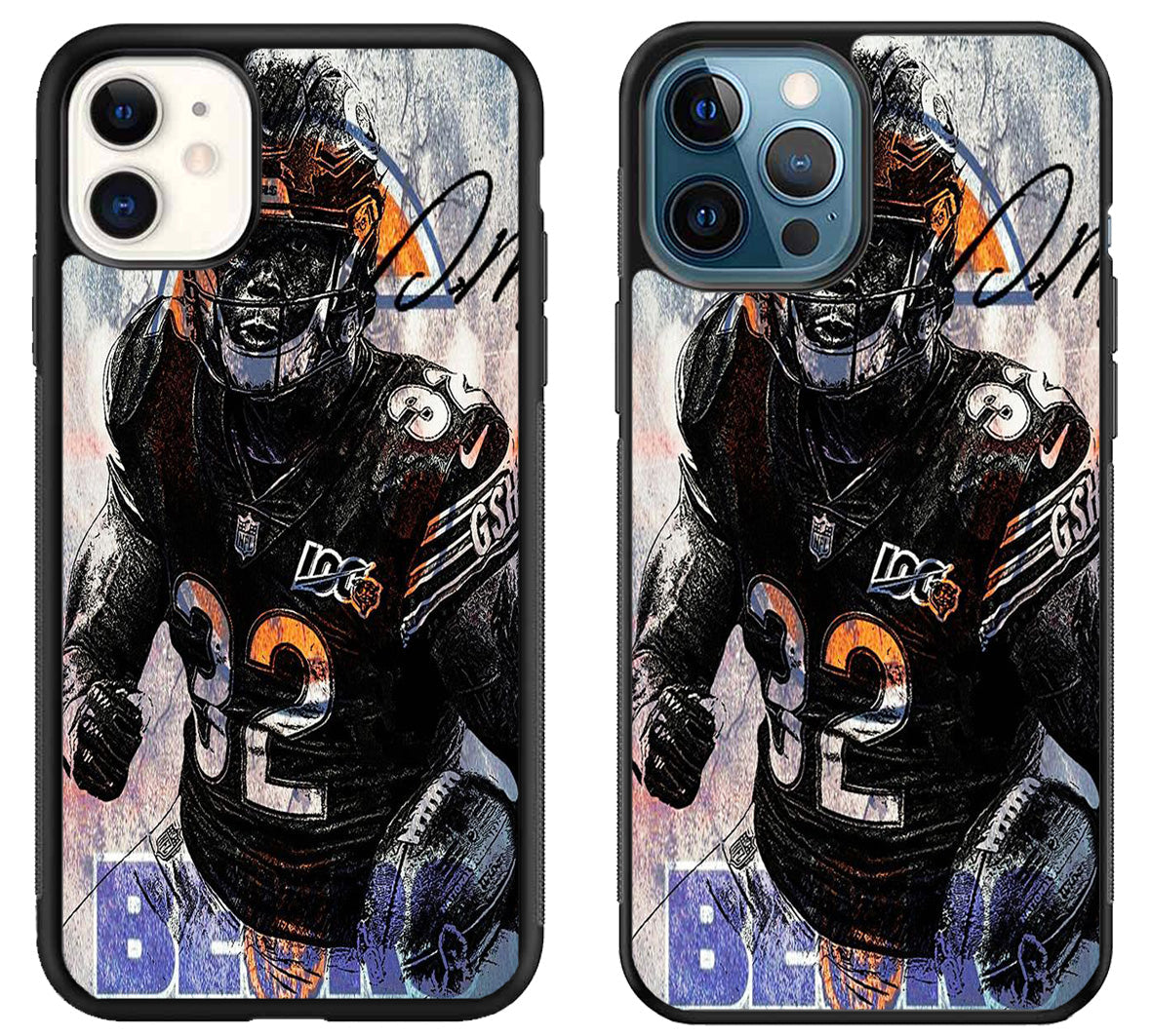 David Montgomery Chicago Bears Artwork iPhone 11 | 11 Pro | 11 Pro Max Case