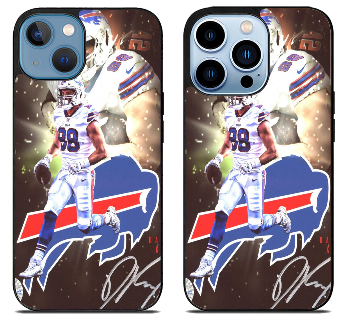 Dawson Knox Buffalo Bills Signature iPhone 13 | 13 Mini | 13 Pro | 13 Pro Max Case