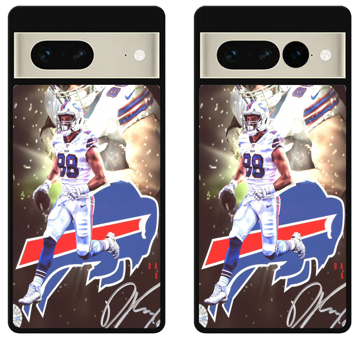 Dawson Knox Buffalo Bills Signature Google Pixel 7 | 7 Pro Case
