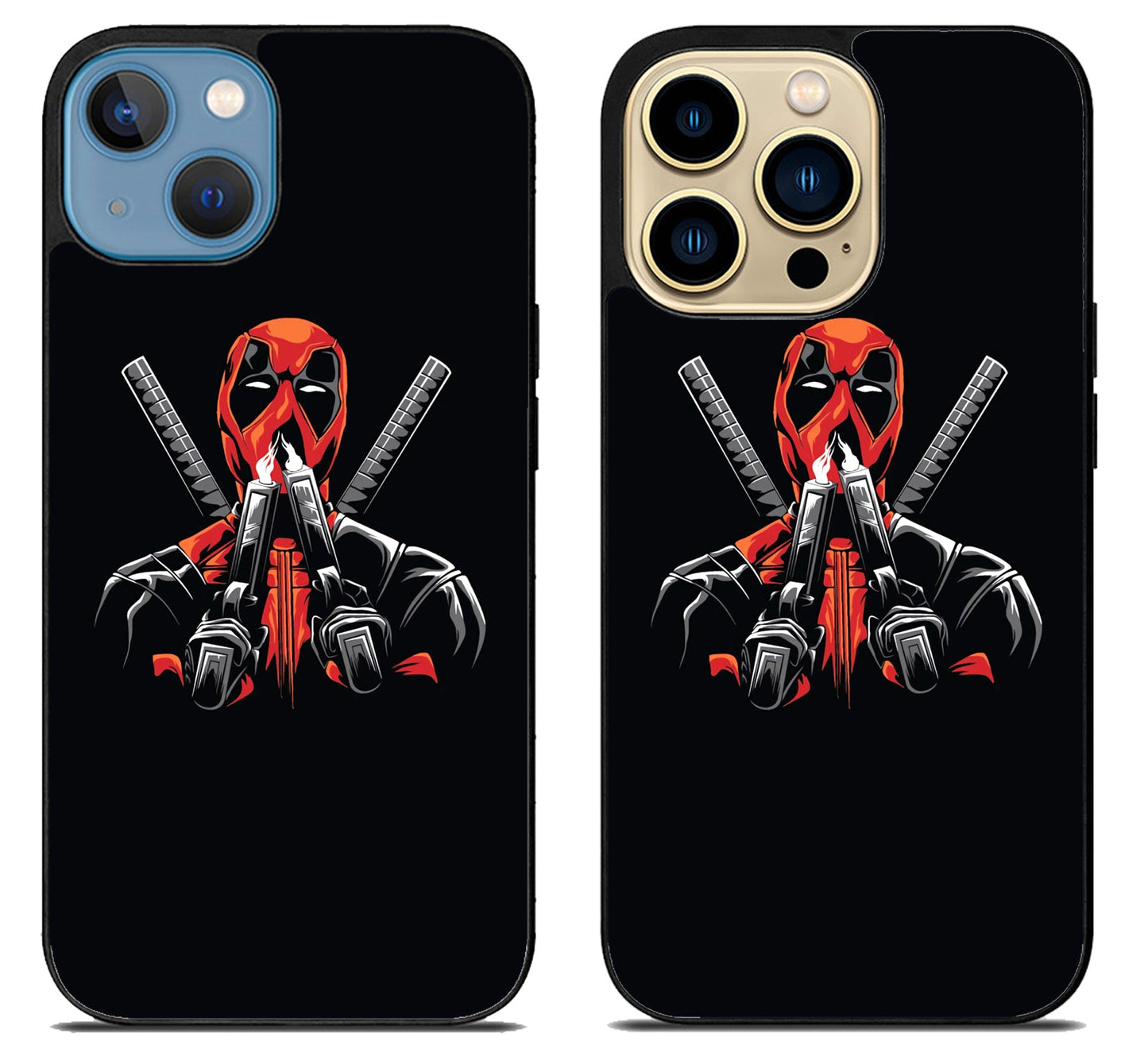 Deadpool Black iPhone 14 | 14 Plus | 14 Pro | 14 Pro Max Case