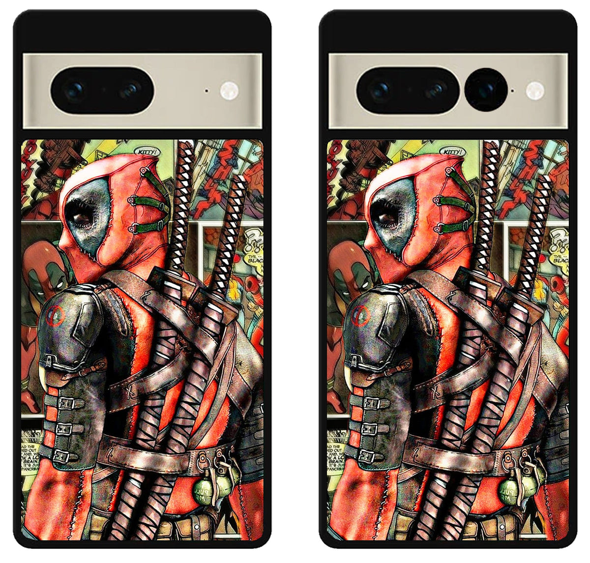 Deadpool Collage Google Pixel 7 | 7 Pro Case