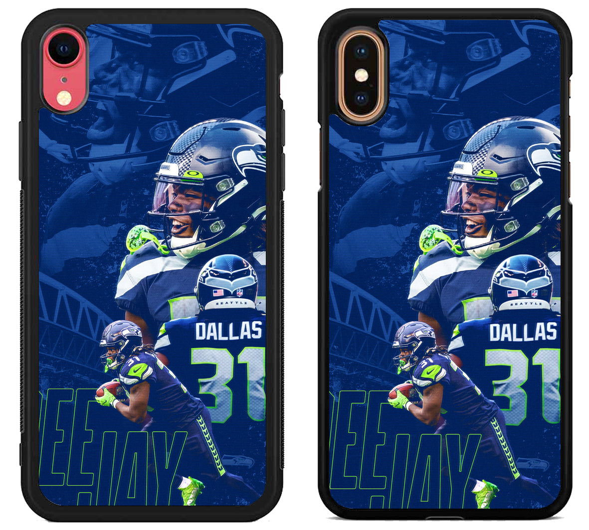 DeeJay Dallas Seattle Seahawks iPhone X | XS | XR | XS Max Case