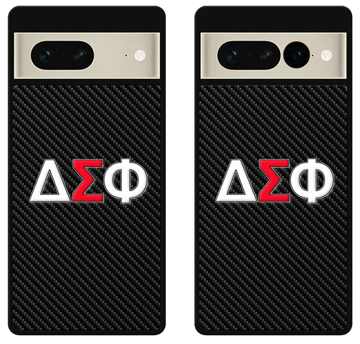 Delta Sigma Phi Carbon Google Pixel 7 | 7 Pro Case