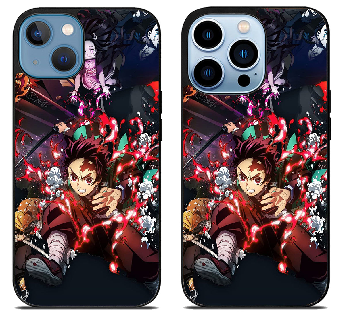 Demon Slayer Background iPhone 13 | 13 Mini | 13 Pro | 13 Pro Max Case