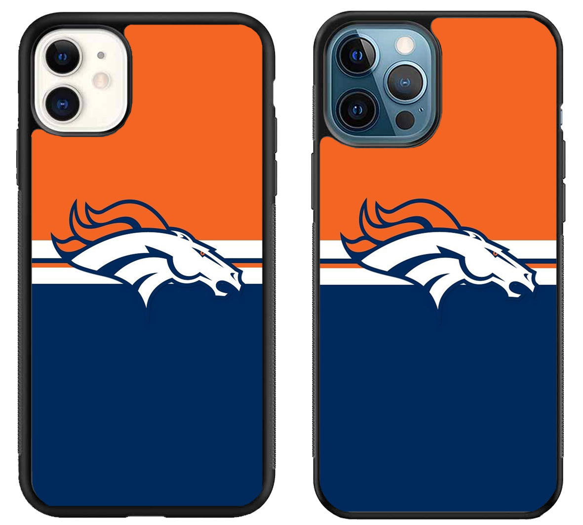 Denver Broncos Color Striped iPhone 11 | 11 Pro | 11 Pro Max Case