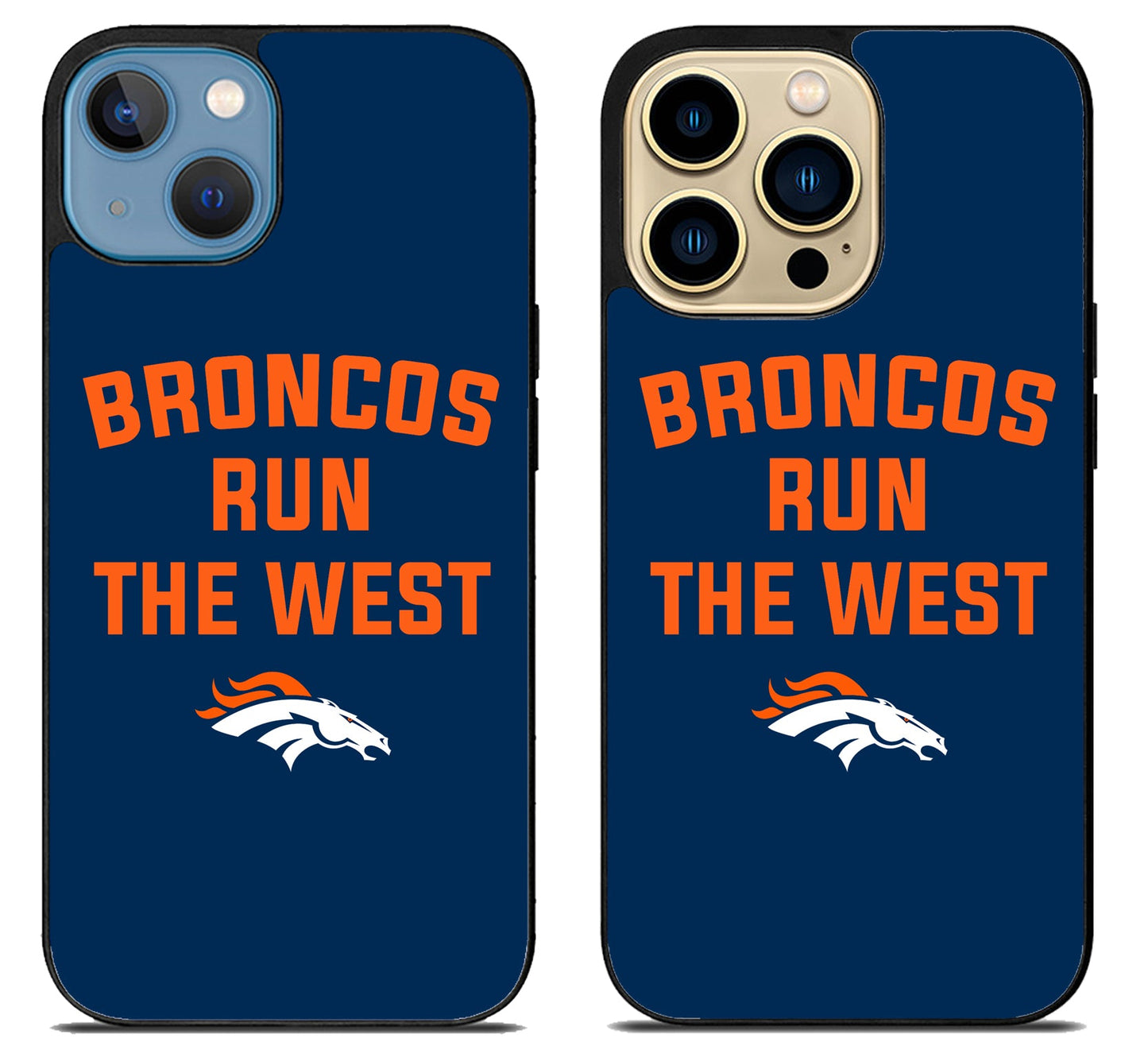 Denver Broncos Run The West iPhone 14 | 14 Plus | 14 Pro | 14 Pro Max Case