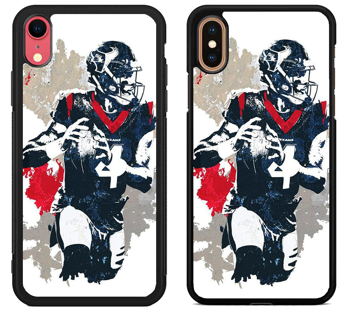 Deshaun watson Texans Artwork iPhone X | XS | XR | XS Max Case
