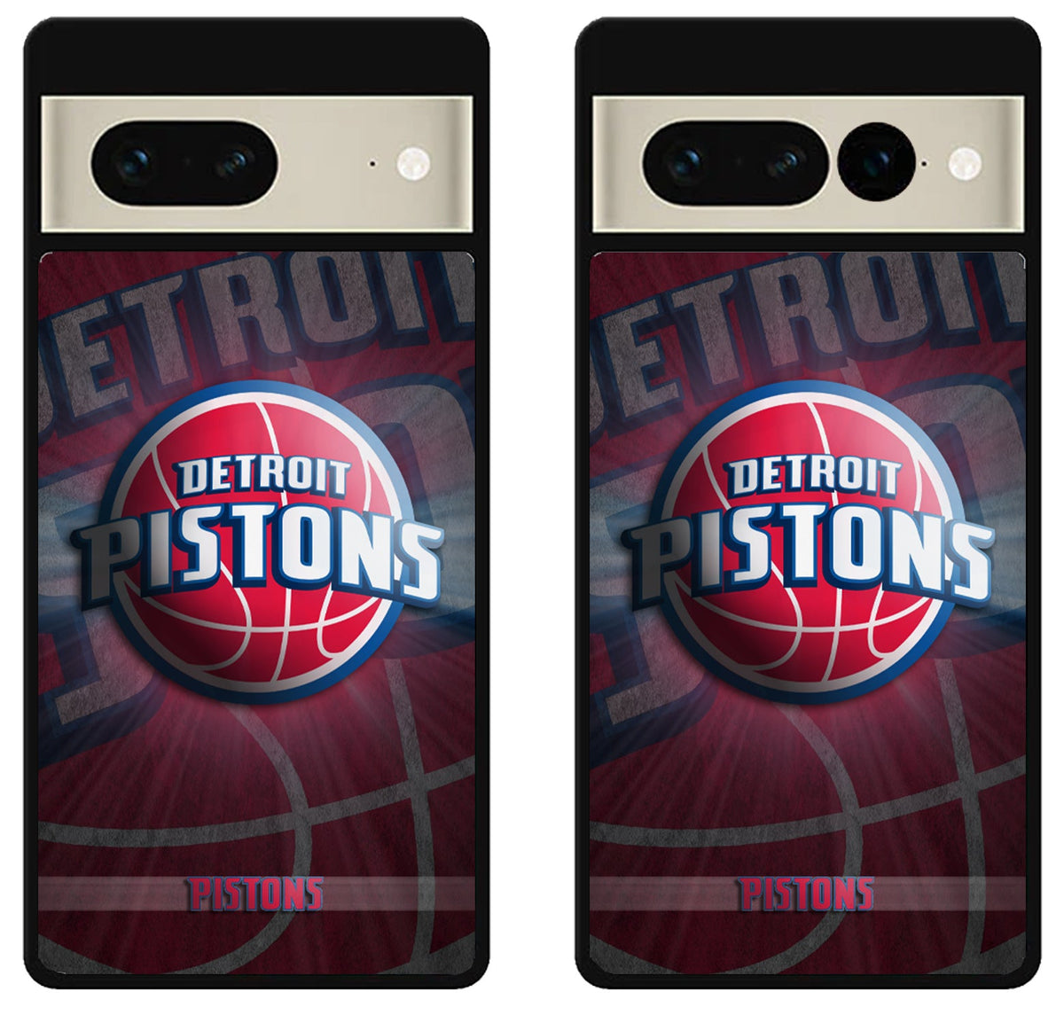 Detroit Pistons Background Google Pixel 7 | 7 Pro Case
