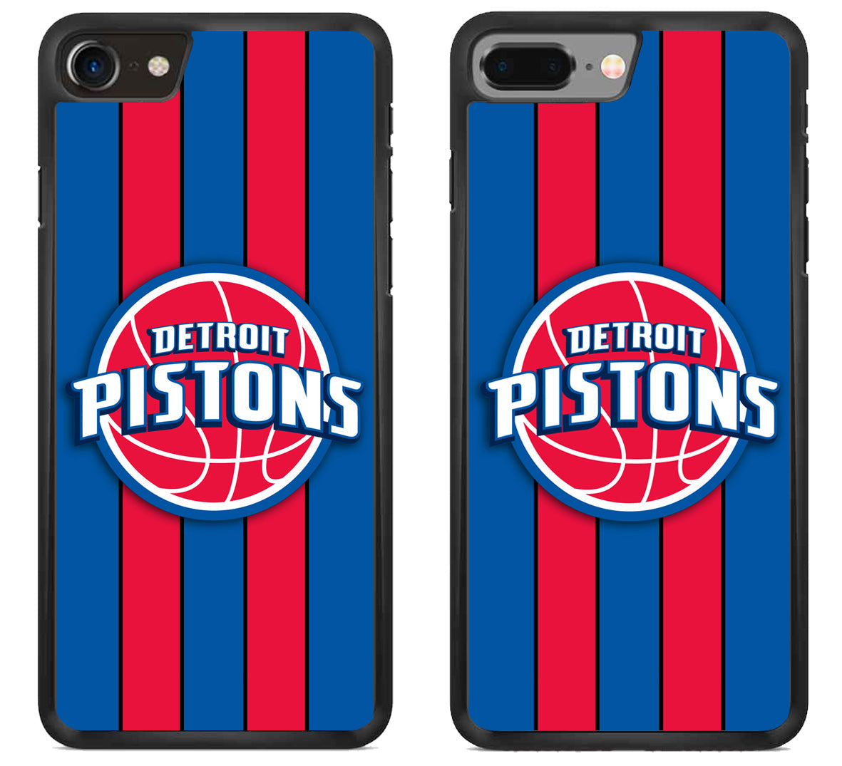 Detroit Pistons Striped iPhone 8 | iPhone 8 Plus Case