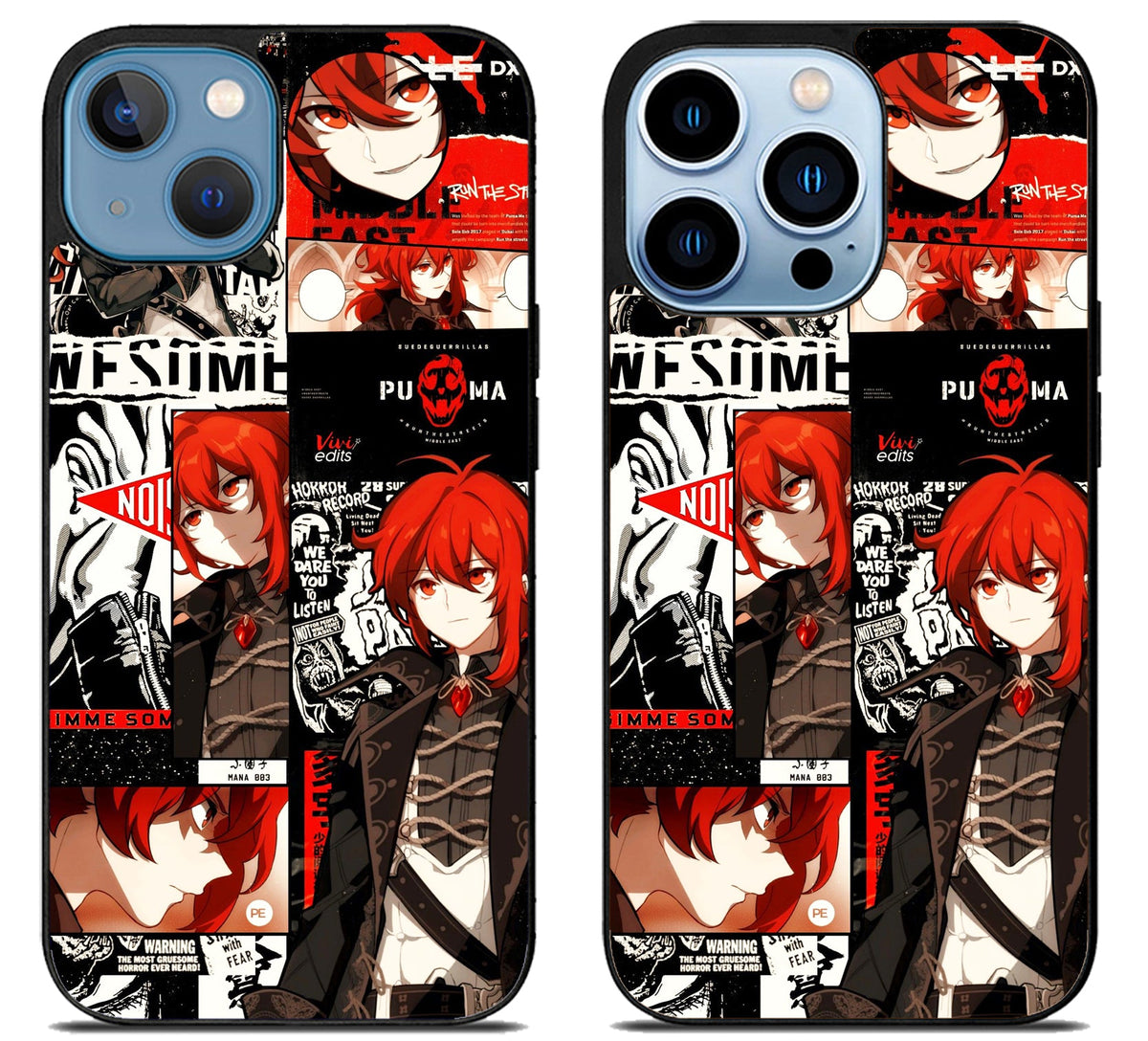 Diluc Collage Genshin Impact Collage iPhone 13 | 13 Mini | 13 Pro | 13 Pro Max Case