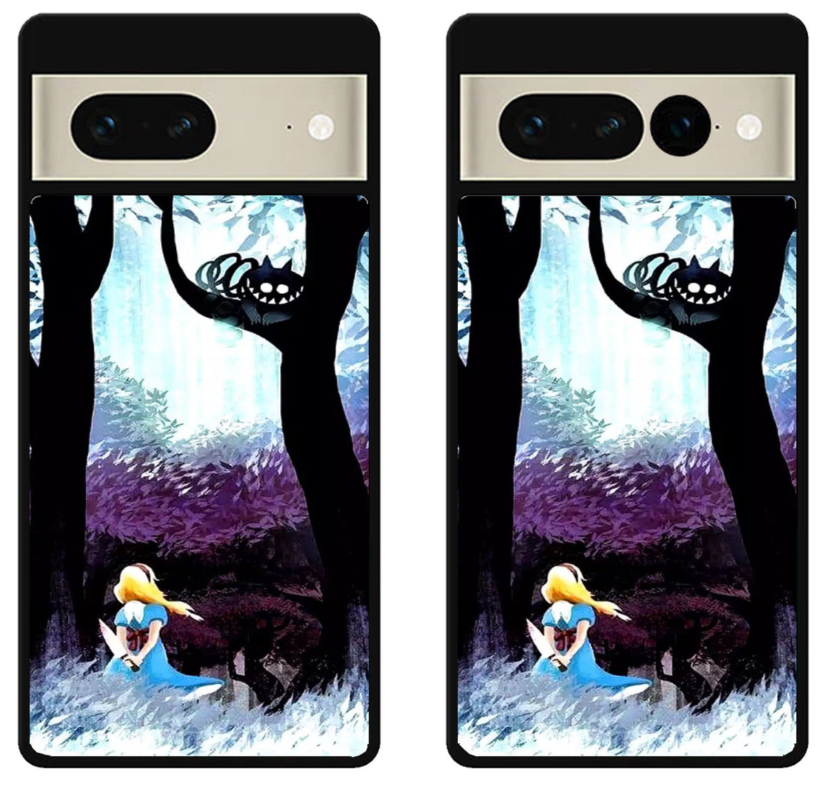 Disney Alice in Wonderland Background Google Pixel 7 | 7 Pro Case