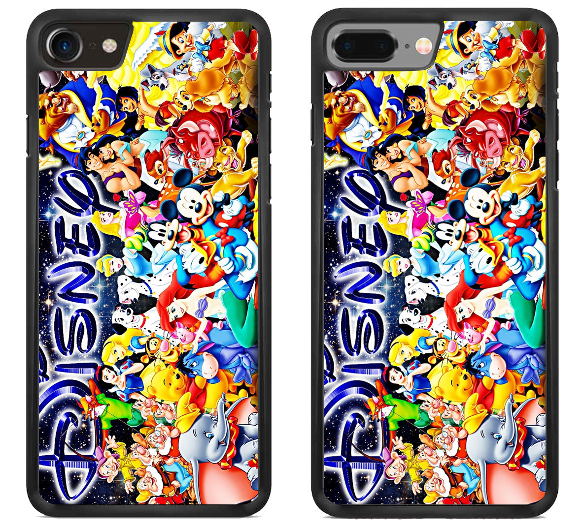 Disney all characters Wallpaper iPhone 8 | iPhone 8 Plus Case