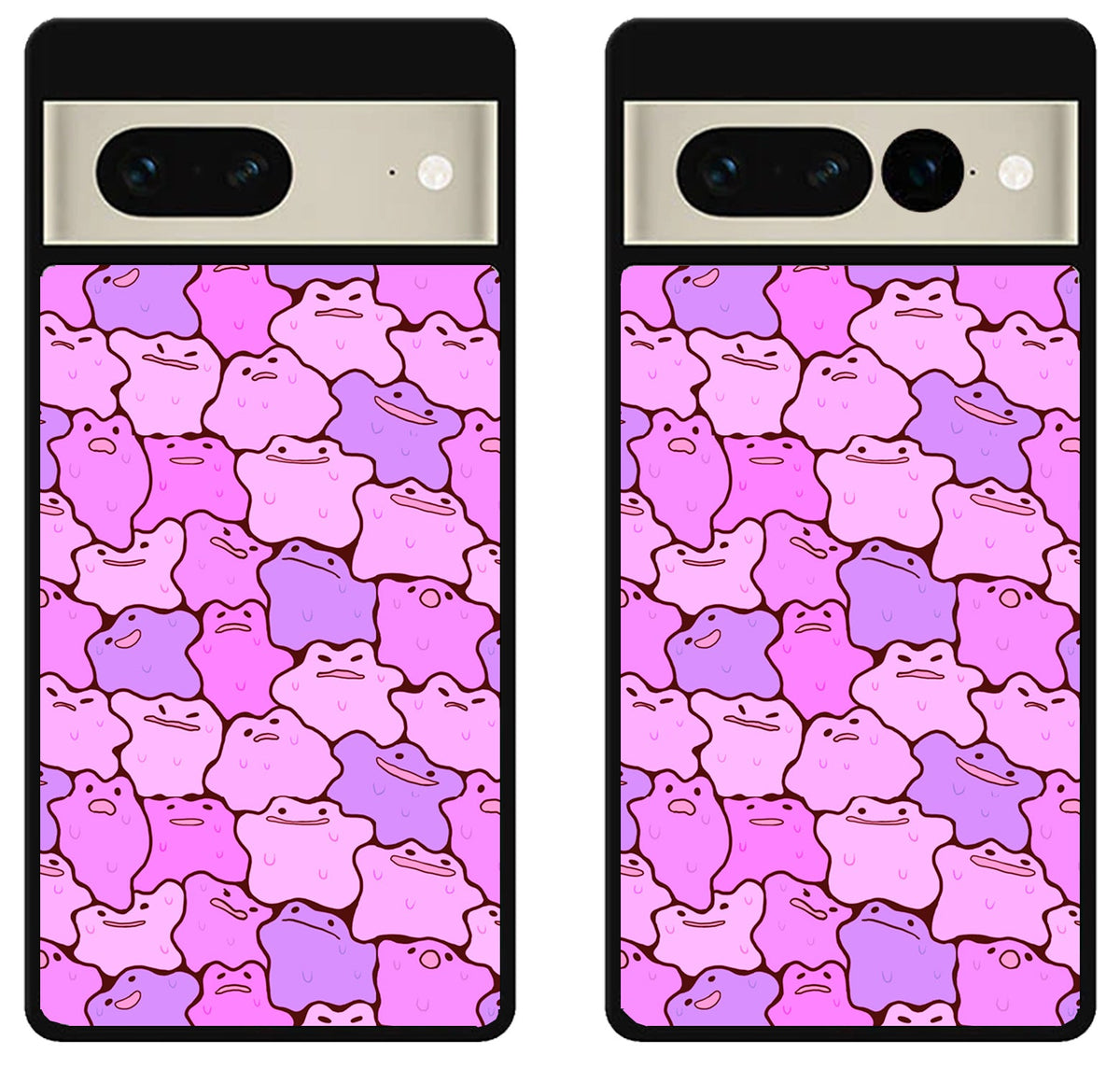 Ditto Pokemon Collage Google Pixel 7 | 7 Pro Case