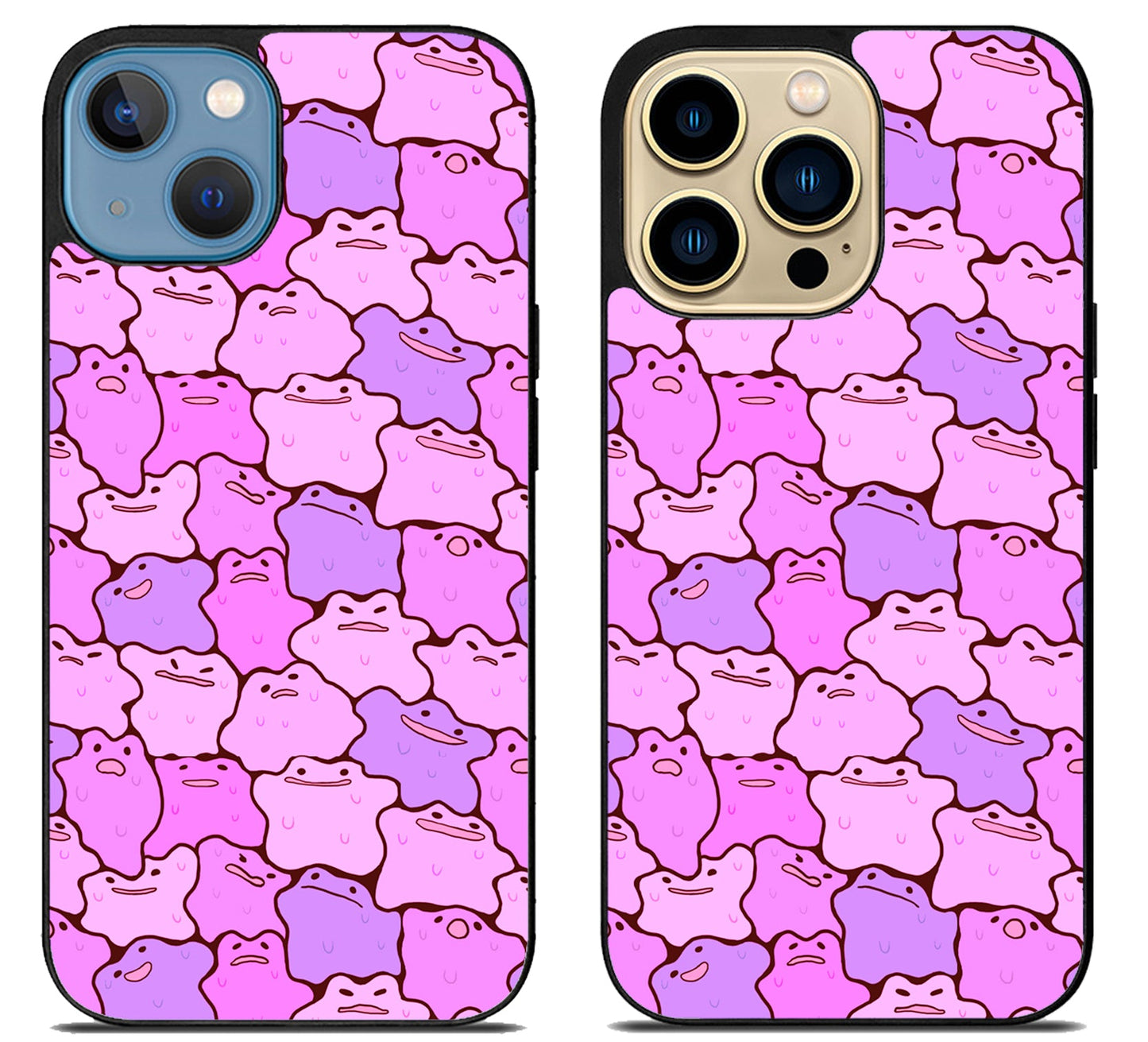 Ditto Pokemon Collage iPhone 14 | 14 Plus | 14 Pro | 14 Pro Max Case