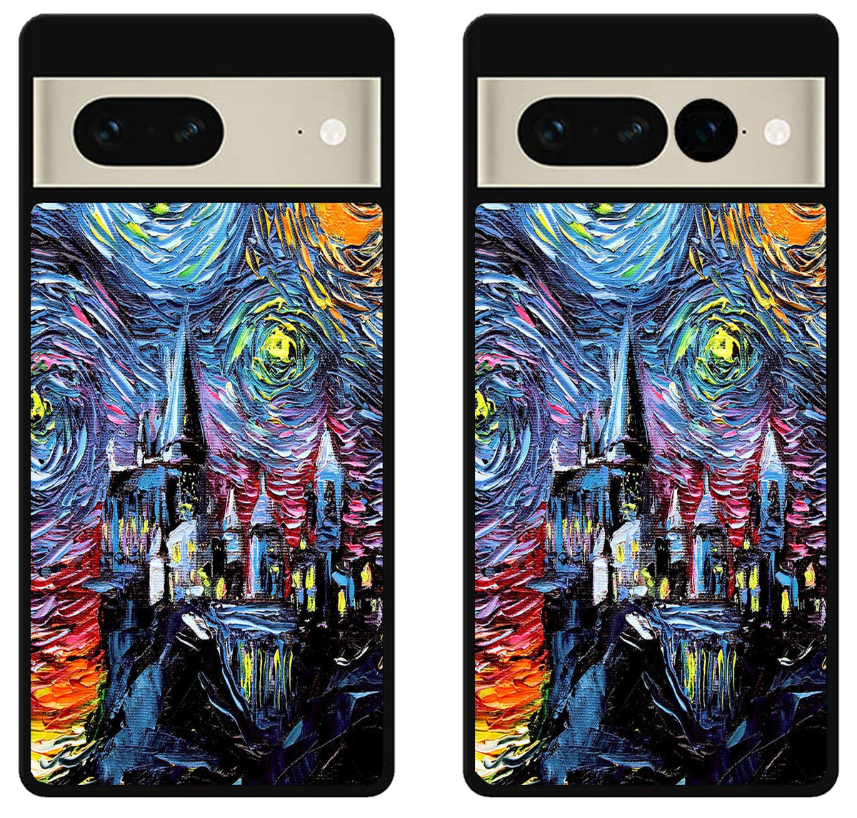 Doctor Who Tardis Van Gogh Google Pixel 7 | 7 Pro Case