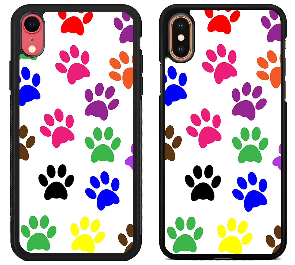 Dog Paw Colorfull iPhone X | XS | XR | XS Max Case
