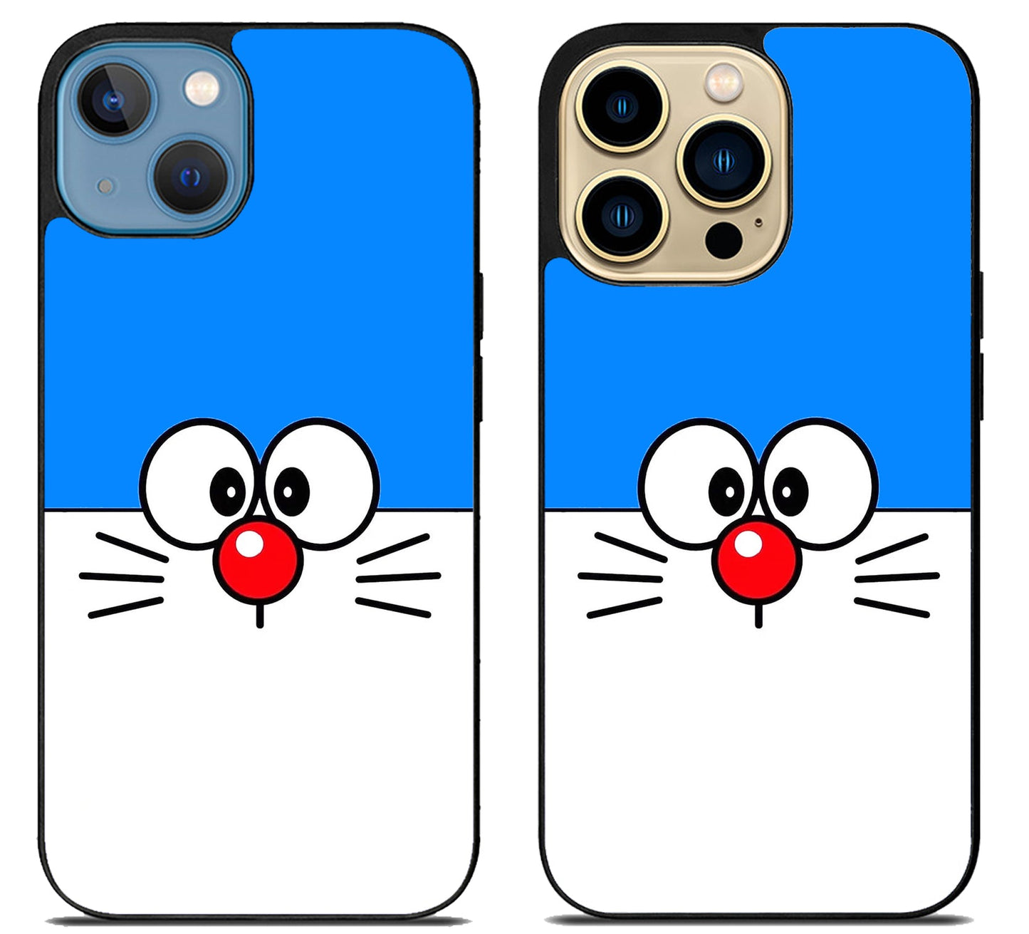 Doraemon Face iPhone 14 | 14 Plus | 14 Pro | 14 Pro Max Case