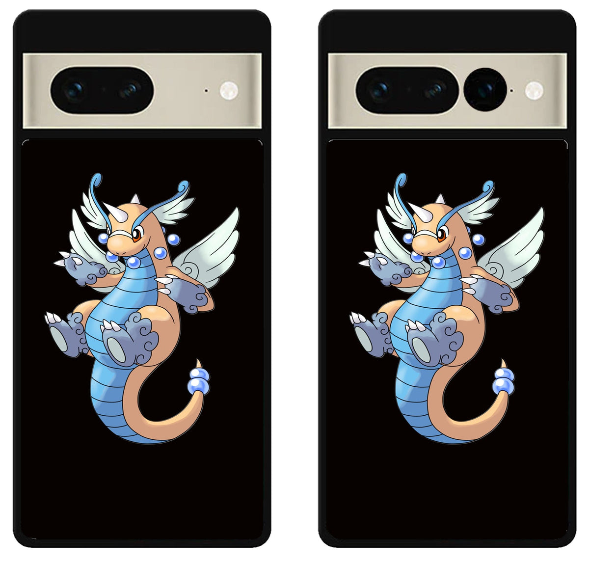 Dragonite Pokemon Black Google Pixel 7 | 7 Pro Case
