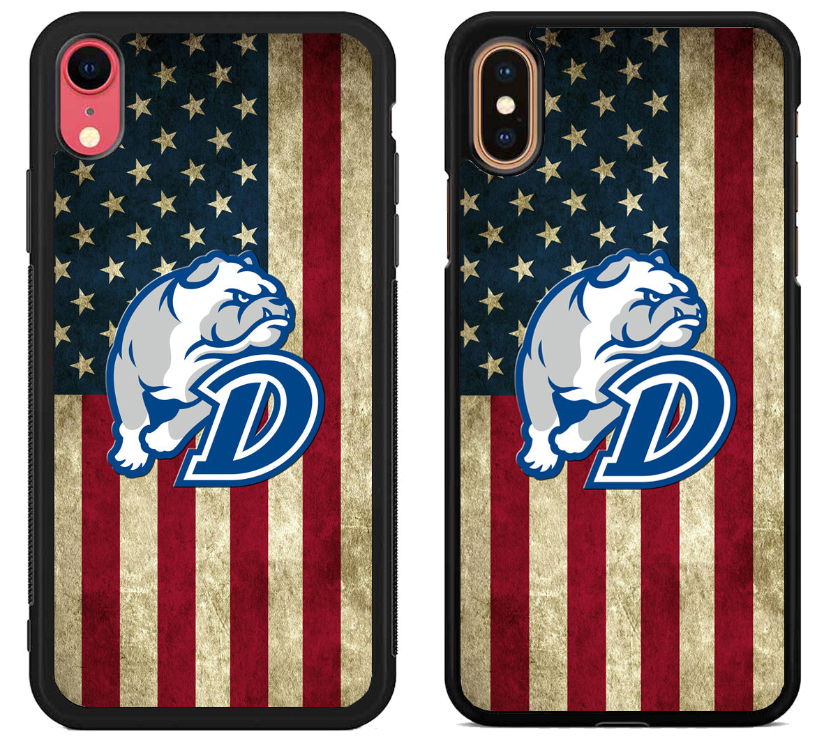 Drake Bulldogs Flag iPhone X | Xs | Xr | Xs Max Case