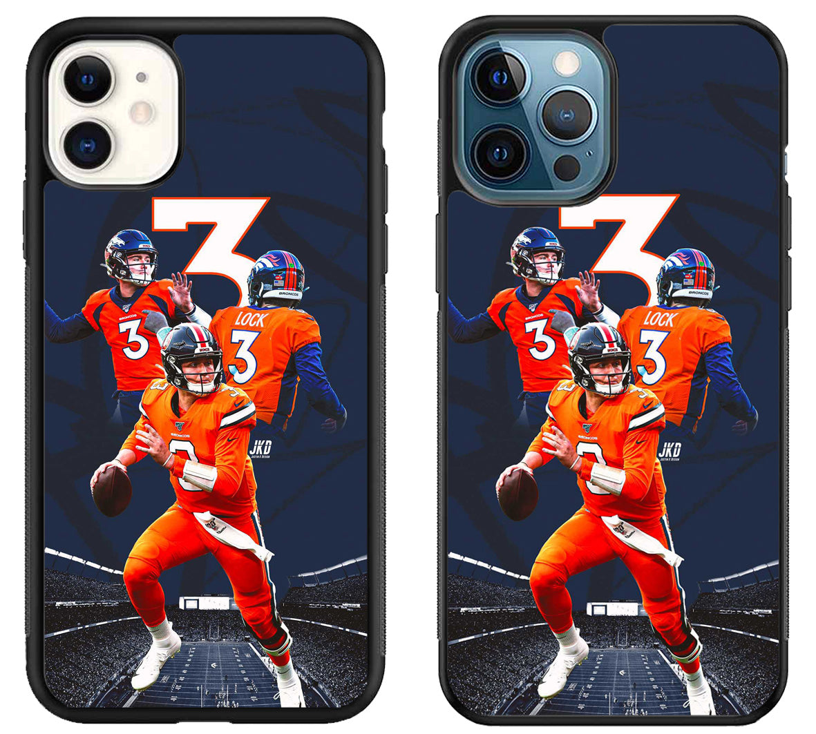 Drew Lock Denver Broncos Collage iPhone 11 | 11 Pro | 11 Pro Max Case