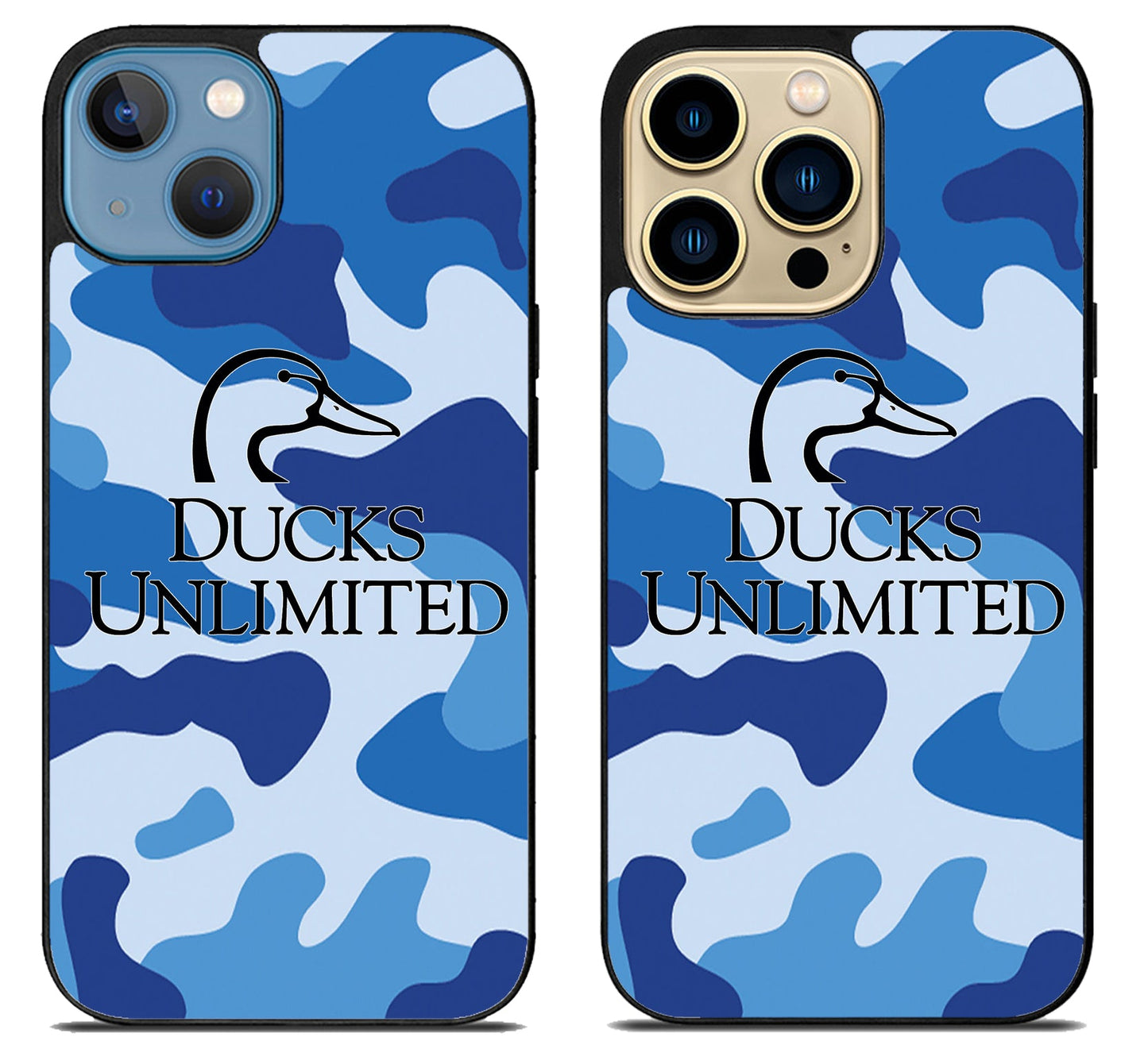 Duck Unlimited Blue Camo iPhone 14 | 14 Plus | 14 Pro | 14 Pro Max Case