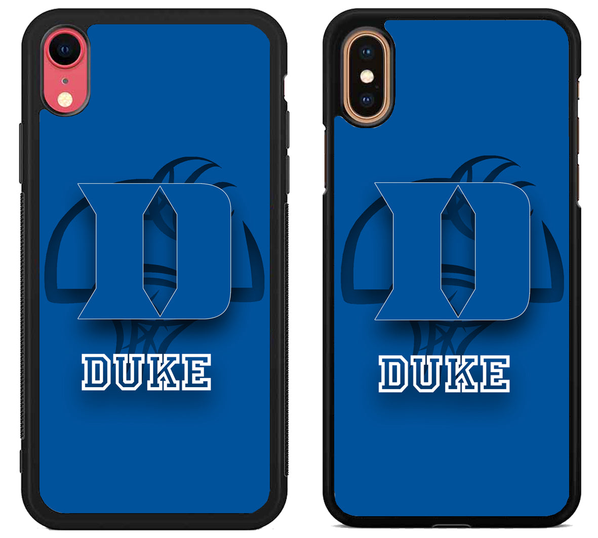 Duke Blue Devils Background iPhone X | Xs | Xr | Xs Max Case