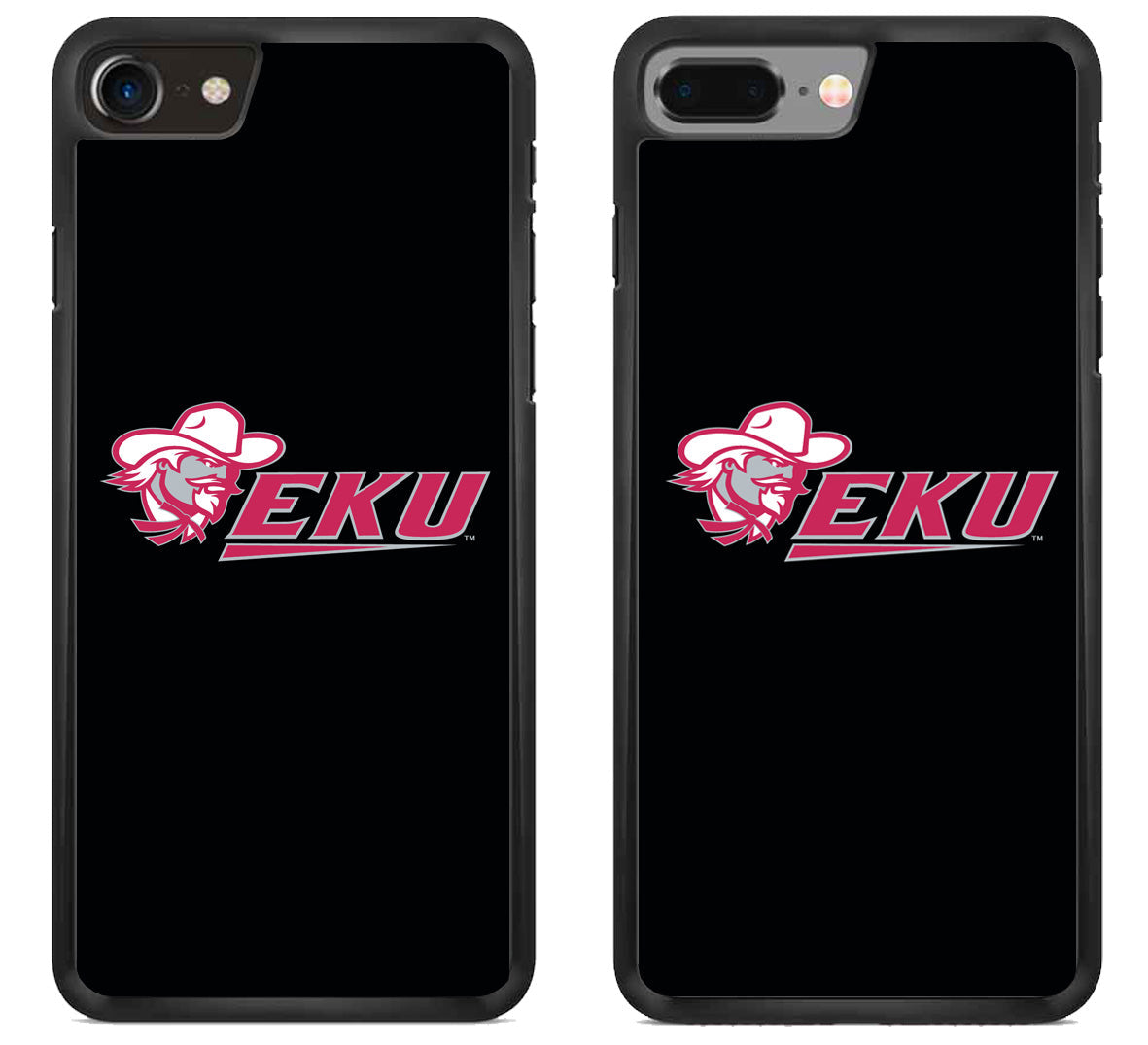 Eastern Kentucky Colonels Black iPhone 8 | iPhone 8 Plus Case