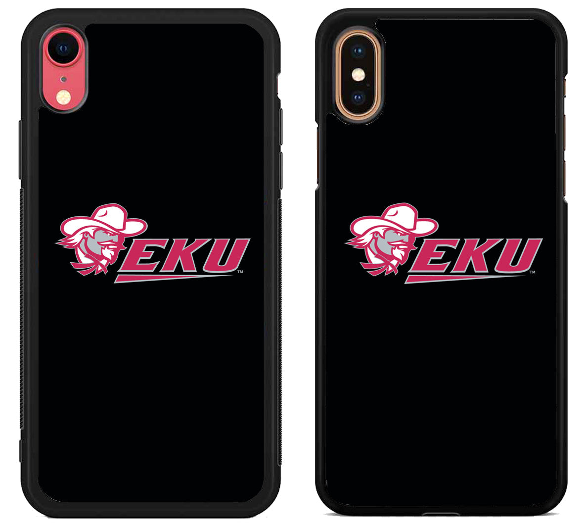 Eastern Kentucky Colonels Black iPhone X | Xs | Xr | Xs Max Case
