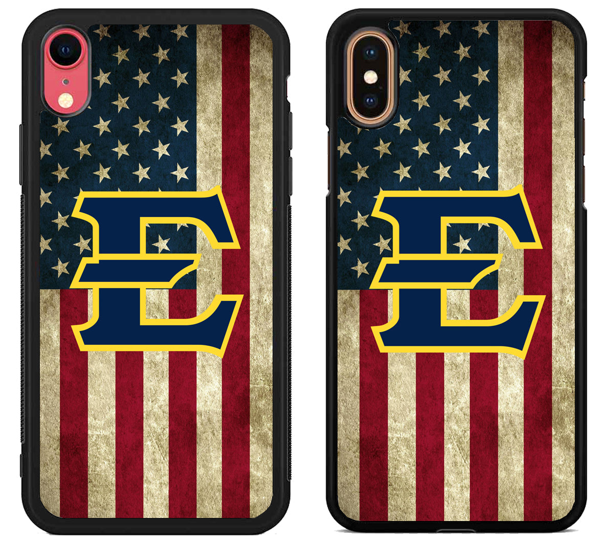 Eastern Tennessee State Buccaneers Flag iPhone X | Xs | Xr | Xs Max Case