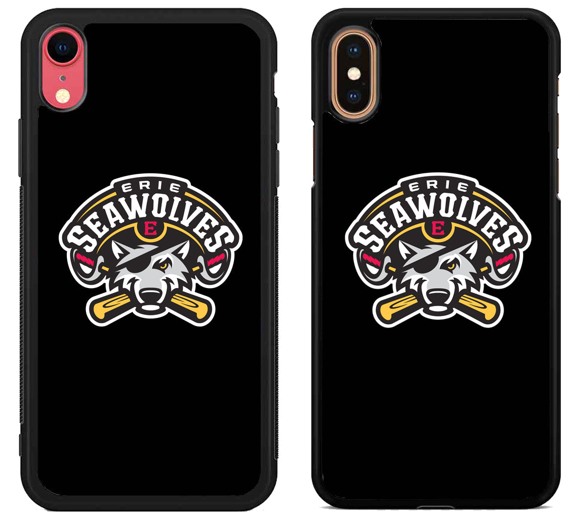 Erie SeaWolves Black iPhone X | Xs | Xr | Xs Max Case
