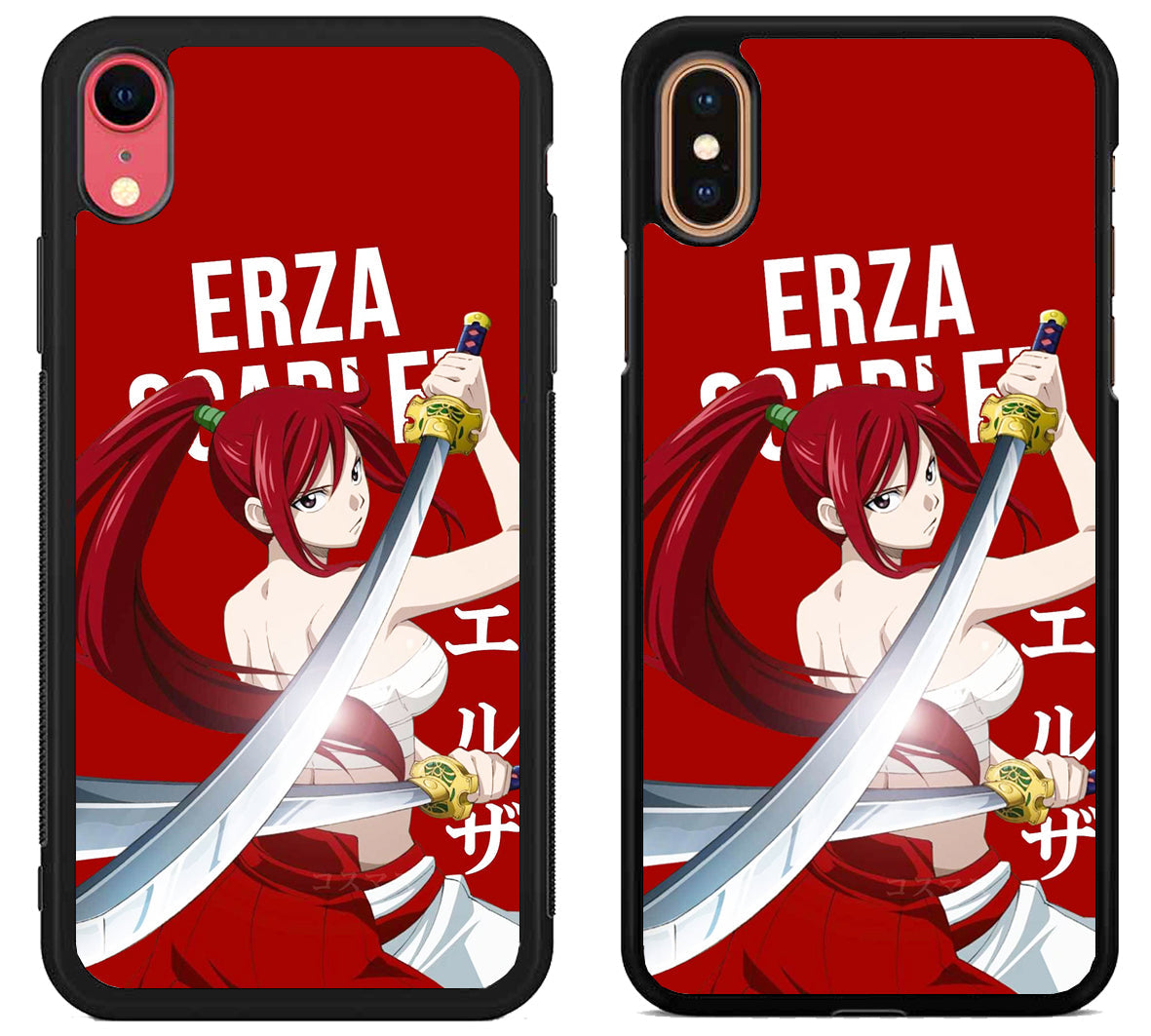 Erza Scarlet Fairy Tail Cute iPhone X | Xs | Xr | Xs Max Case