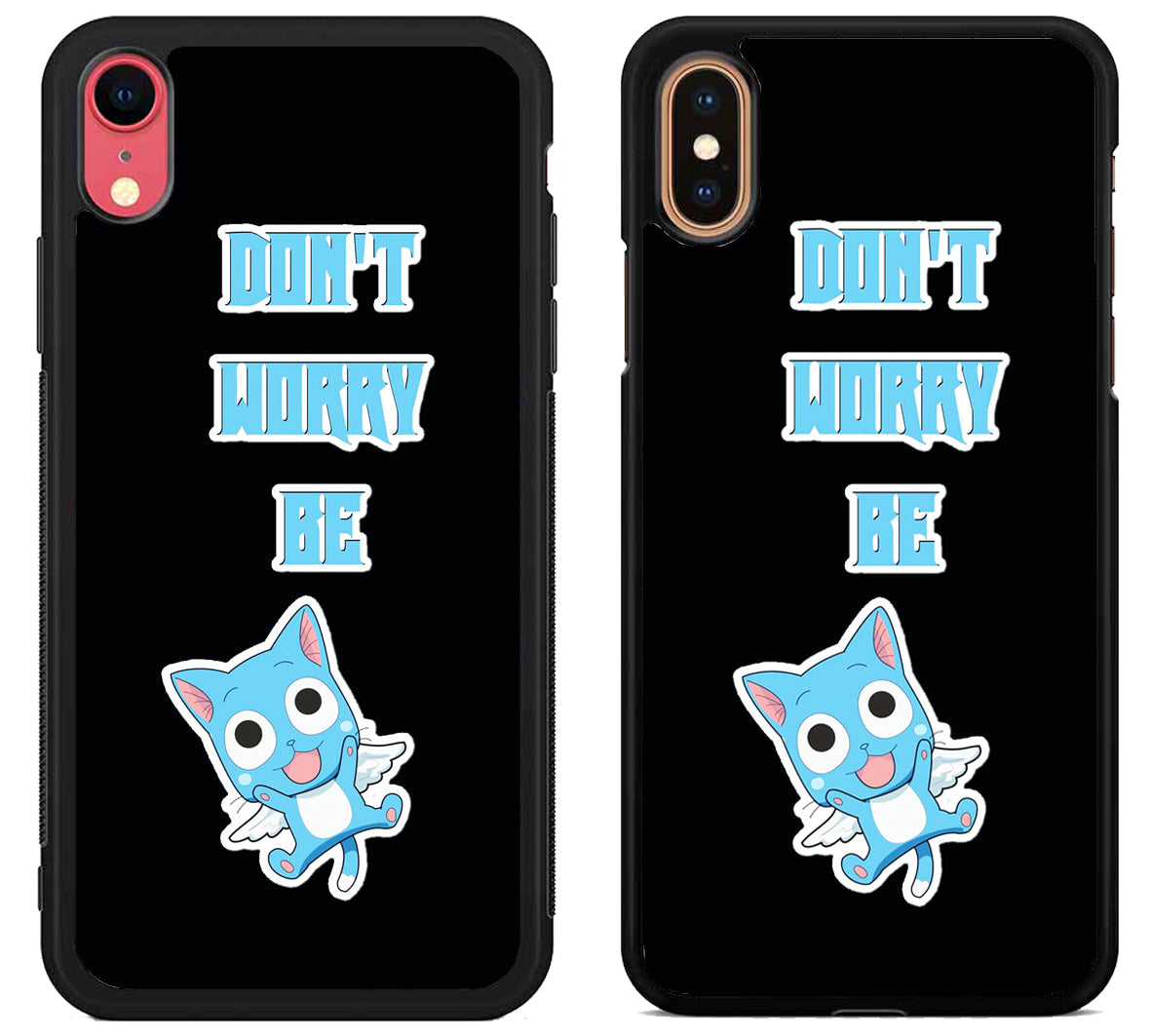 Fairy Tai Cat Dont Worry Be Happy iPhone X | Xs | Xr | Xs Max Case