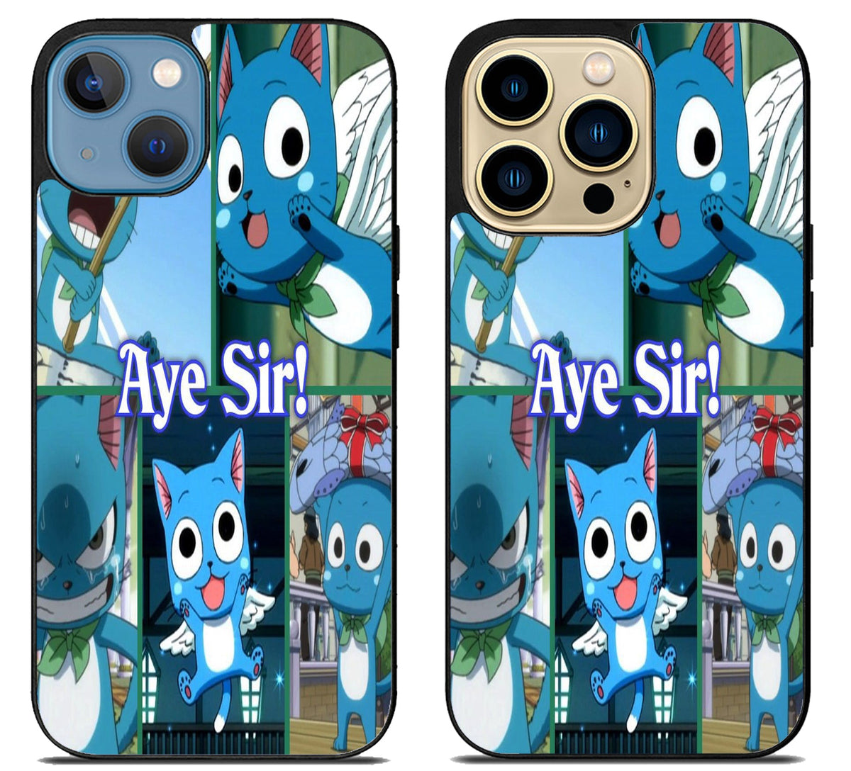 Fairy Tail Cat Collage iPhone 14 | 14 Plus | 14 Pro | 14 Pro Max Case