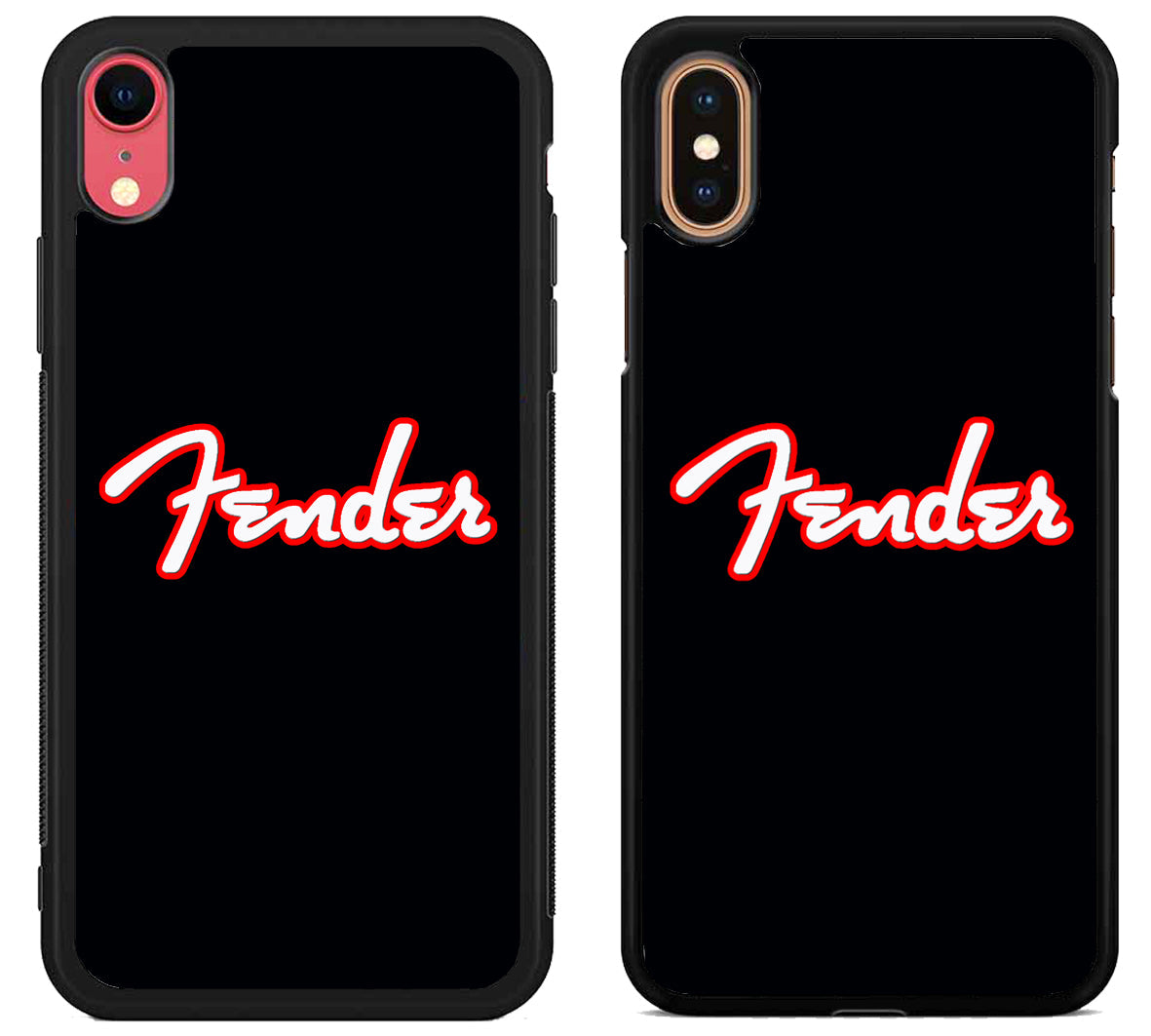 Fender Logo Black iPhone X | Xs | Xr | Xs Max Case